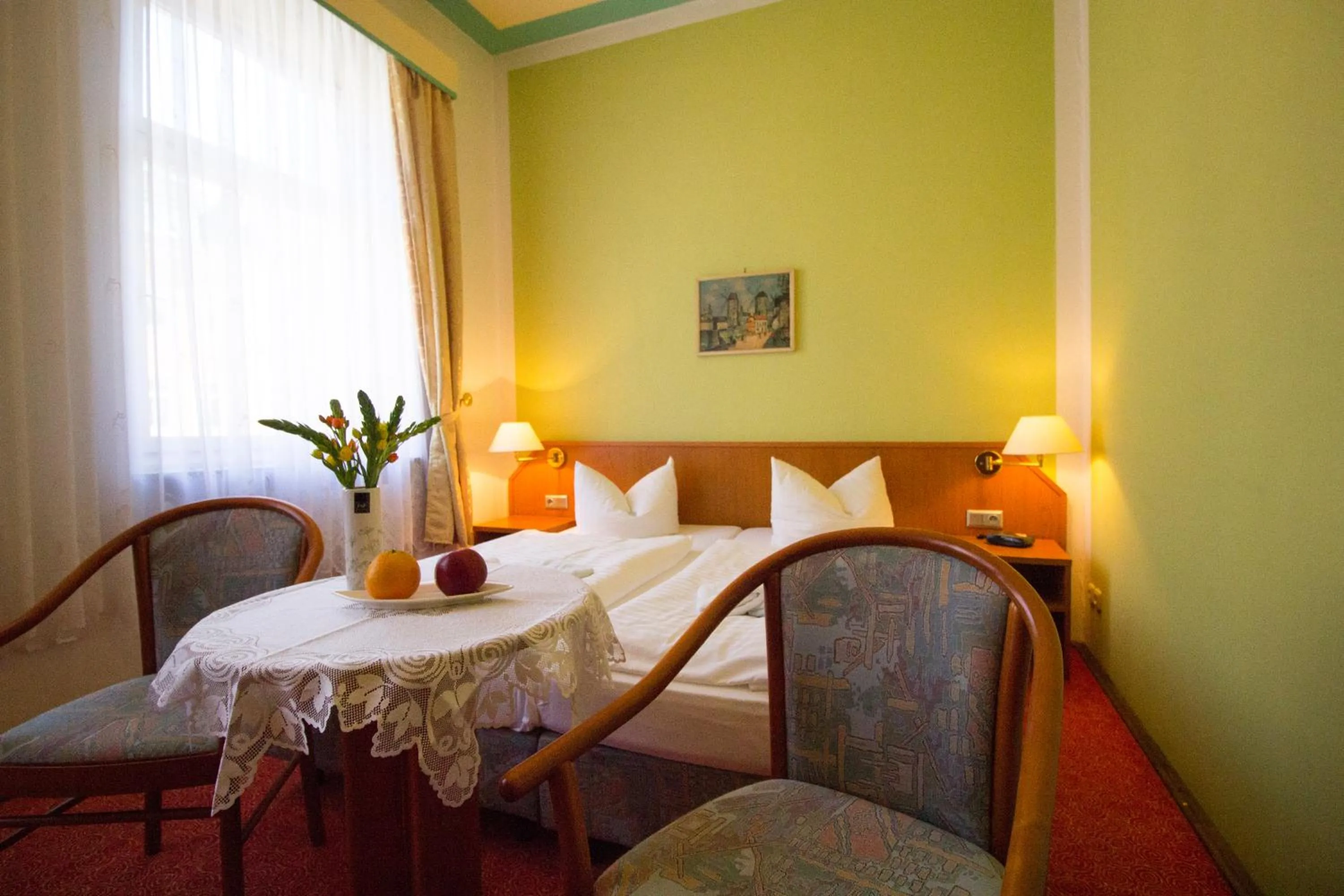 Decorative detail in Hotel Central
