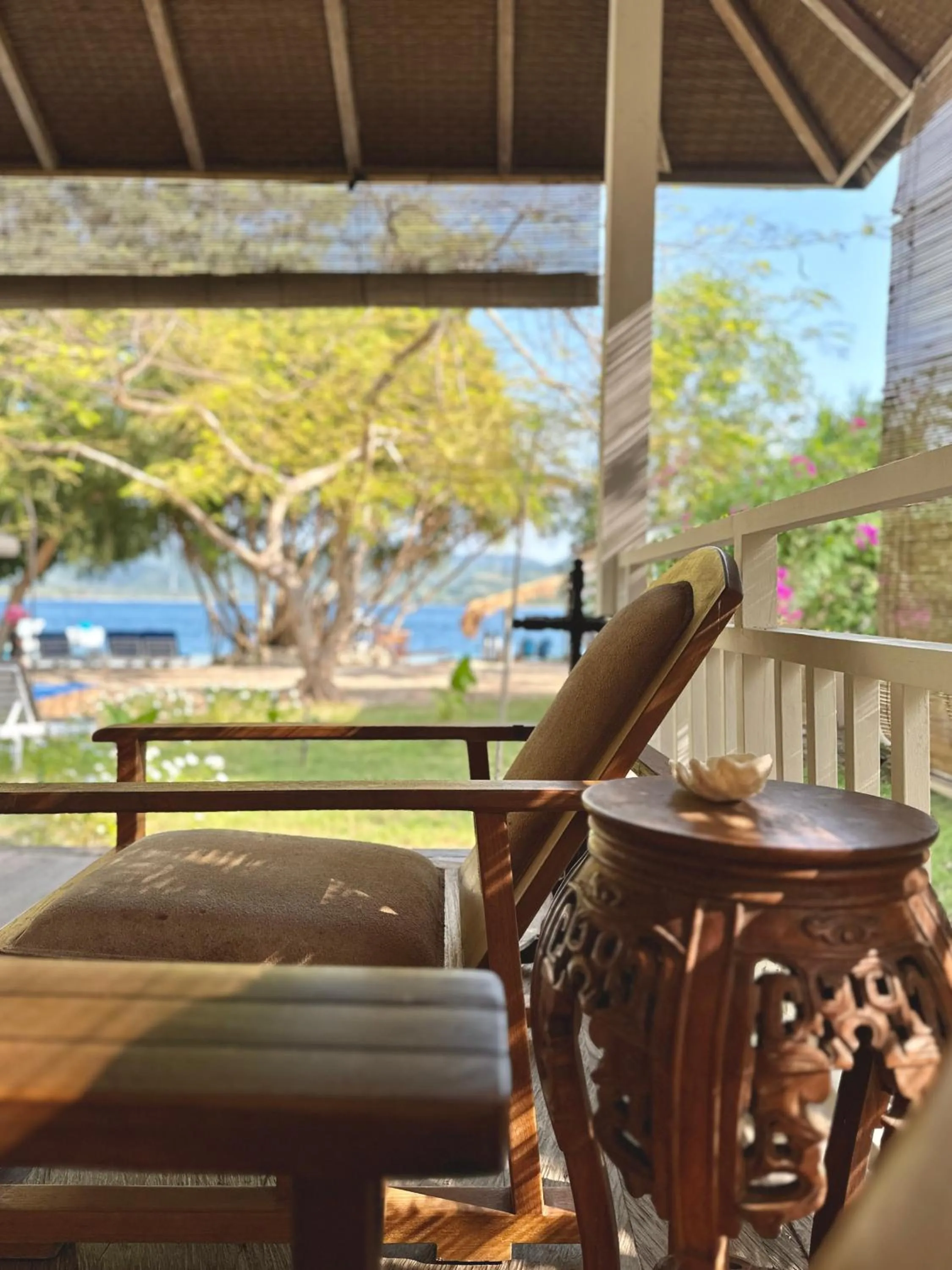 Balcony/Terrace in Vayam Boutique Resort Gili Asahan