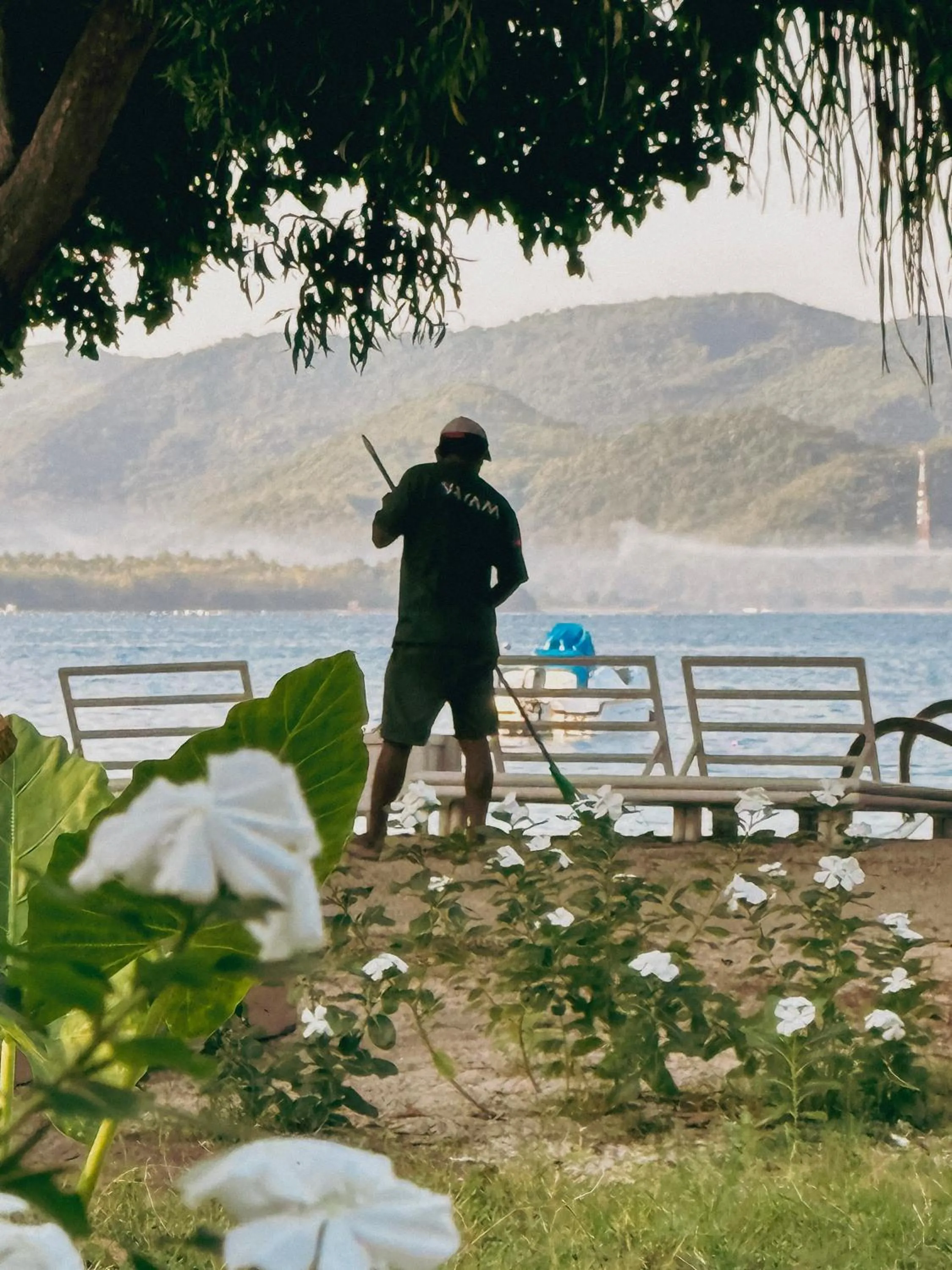 Sea view in Vayam Boutique Resort Gili Asahan
