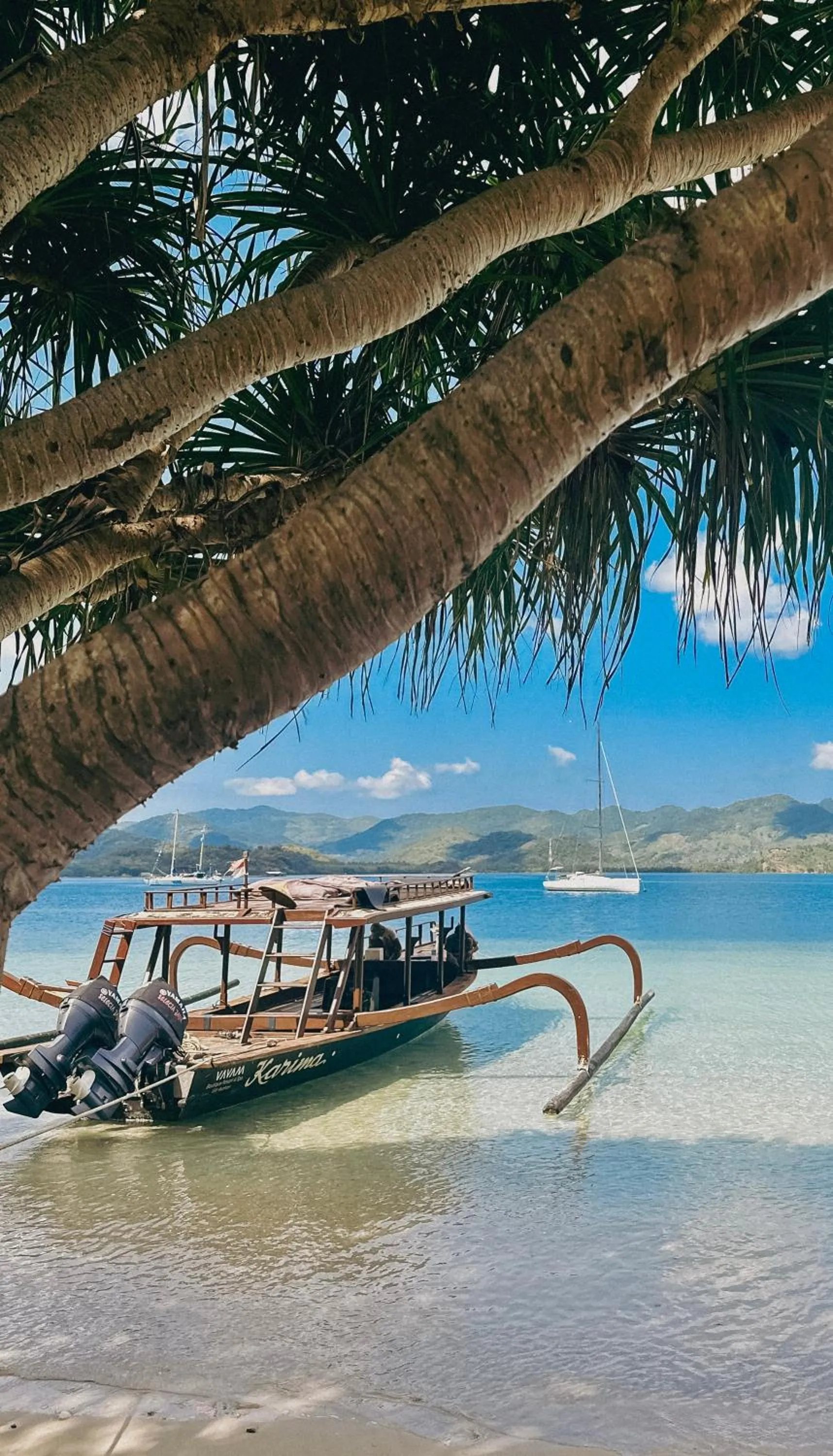 Sea view in Vayam Boutique Resort Gili Asahan