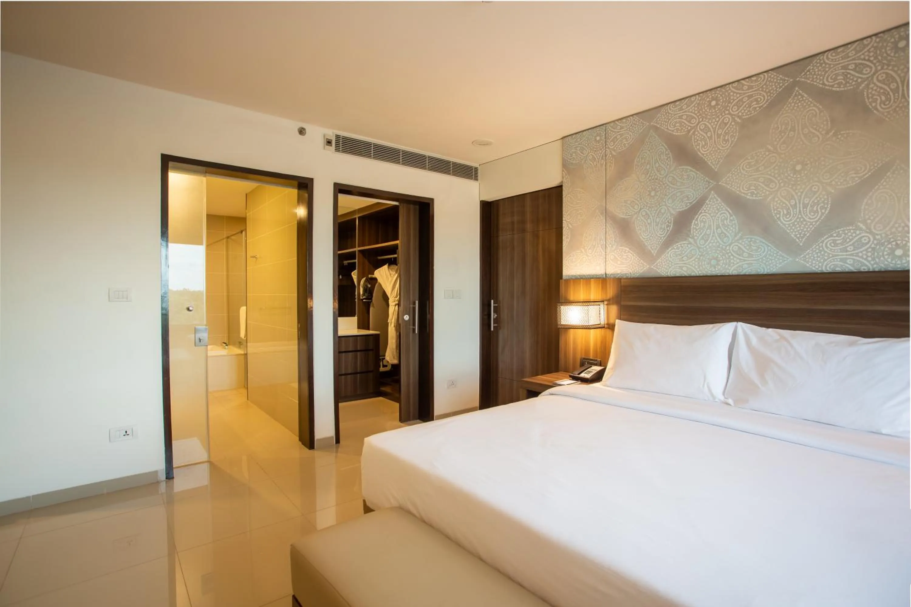Bedroom, Bed in The Residency Towers, Rameswaram