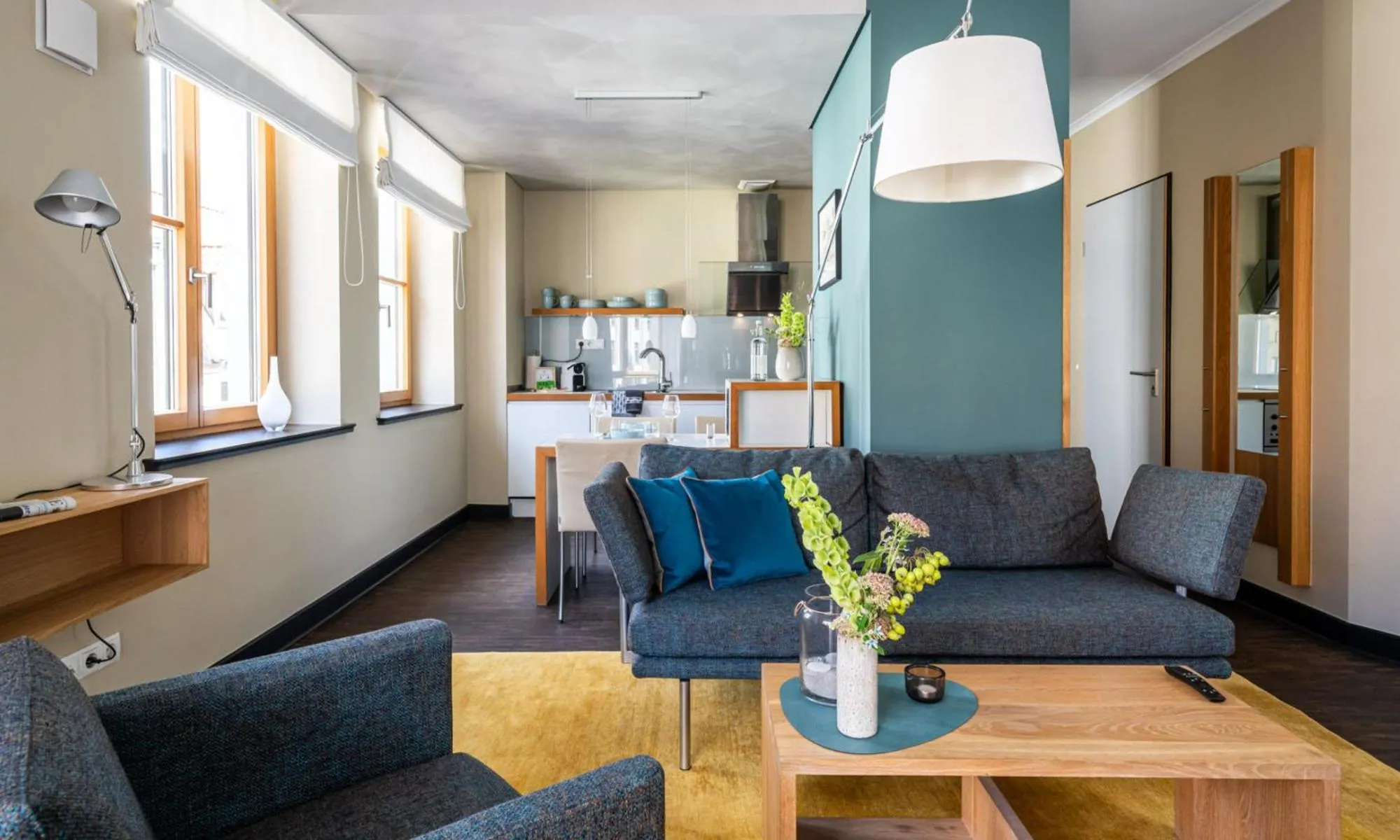 Living room in The Green Rostock Apartment Hotel