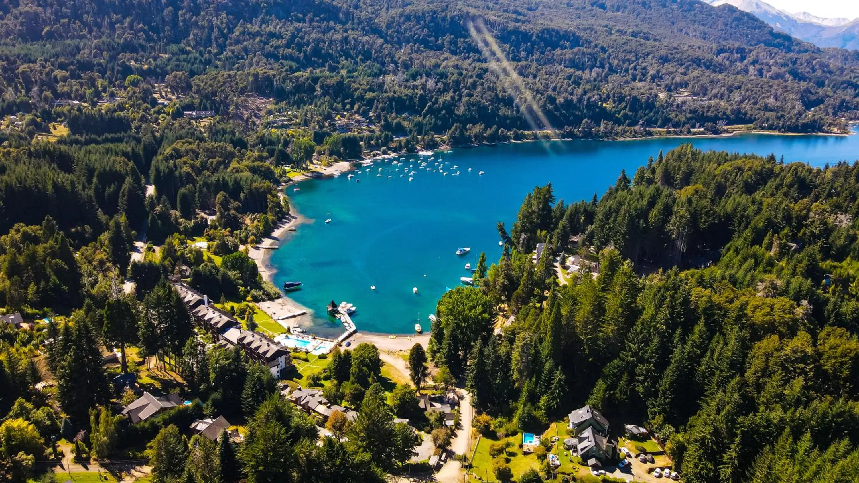 Natural landscape in Hostería Verde Morada
