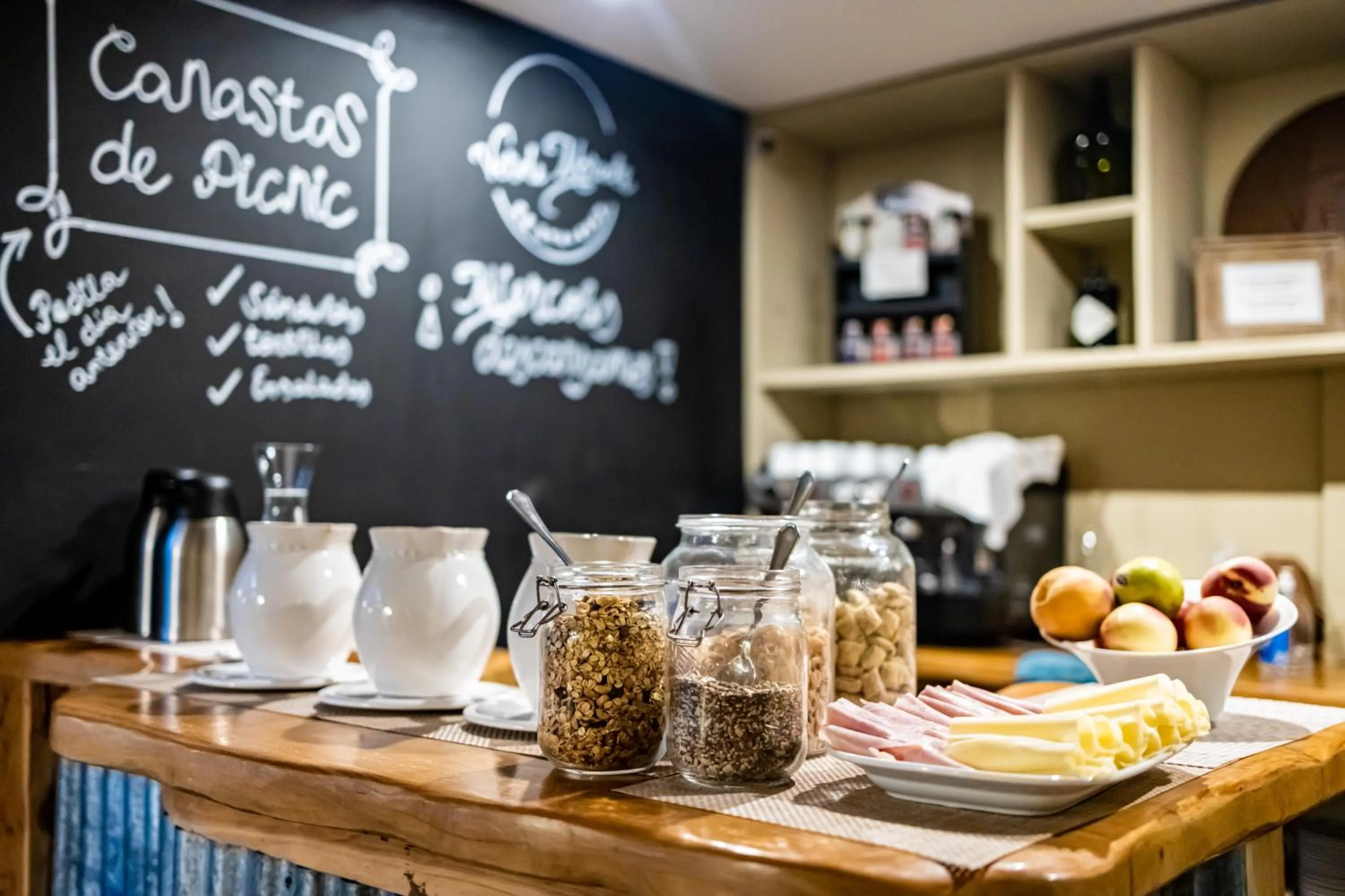 Breakfast in Hostería Verde Morada