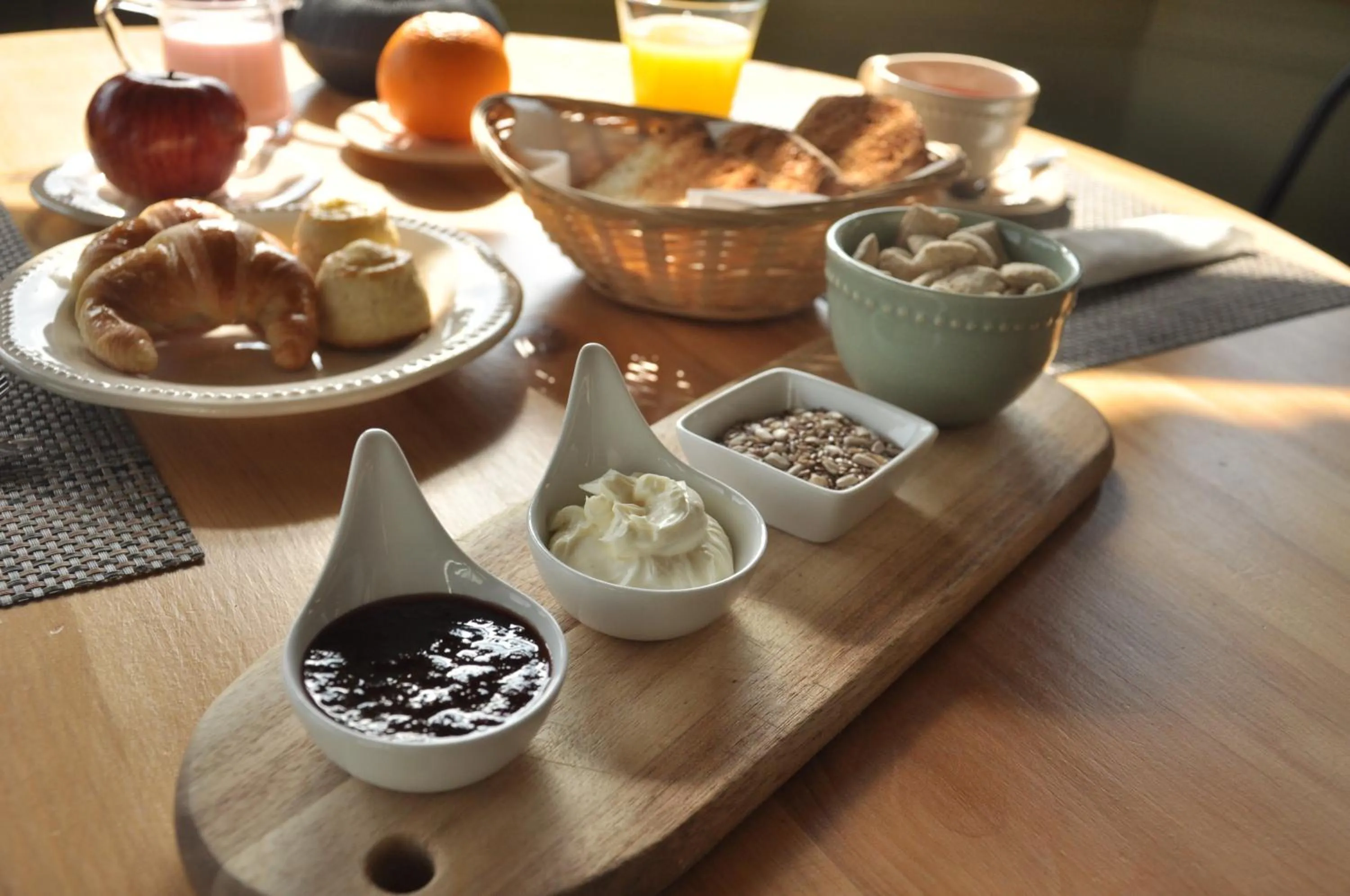 Breakfast in Hostería Verde Morada
