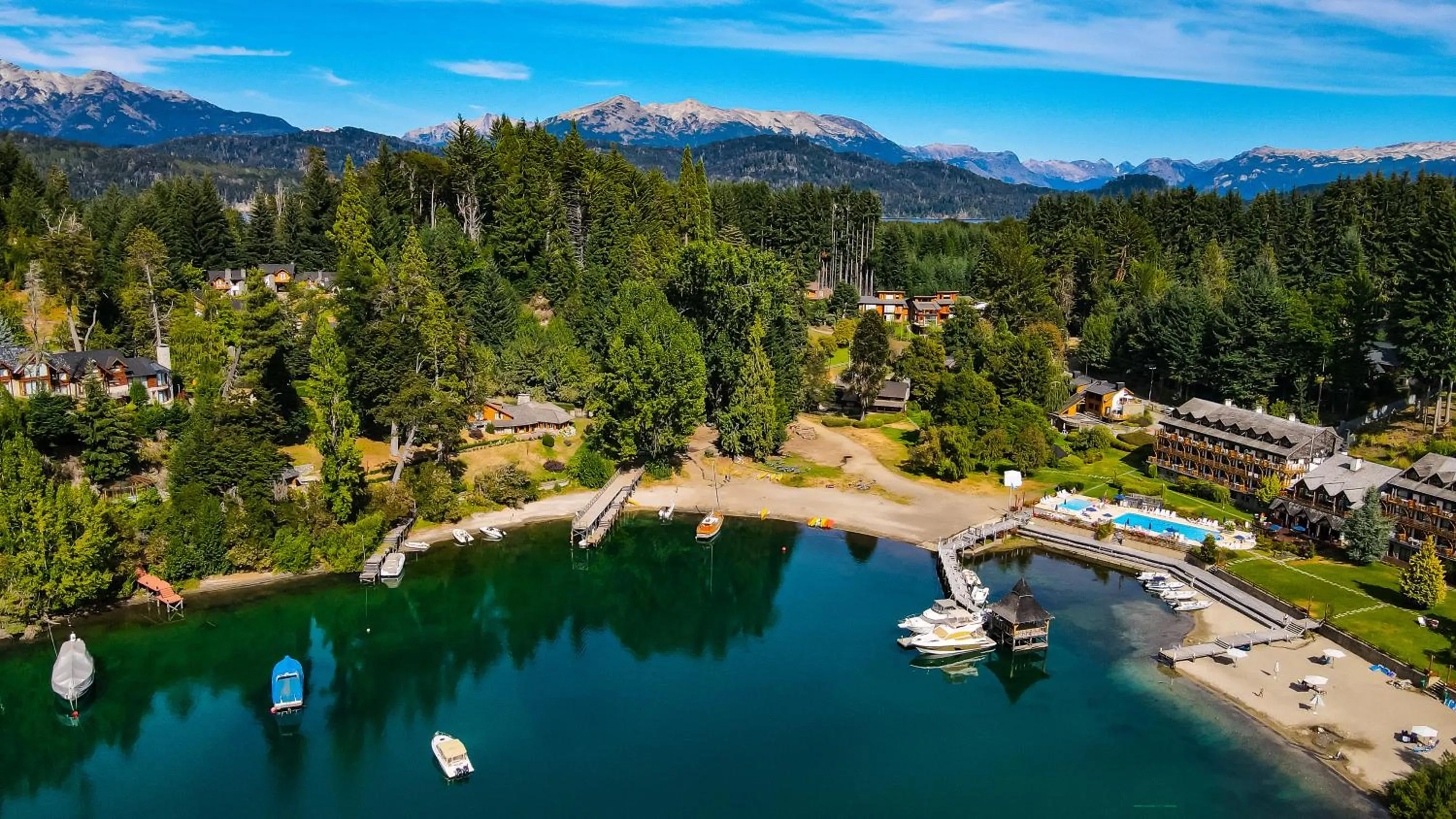 Bird's eye view in Hostería Verde Morada