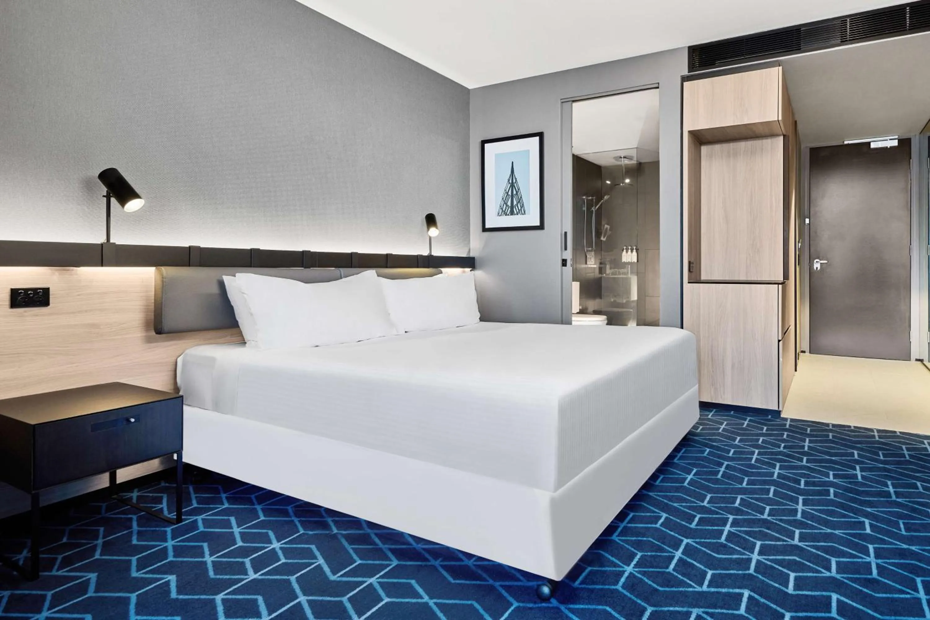 Bedroom, Bed in Four Points by Sheraton Melbourne Docklands