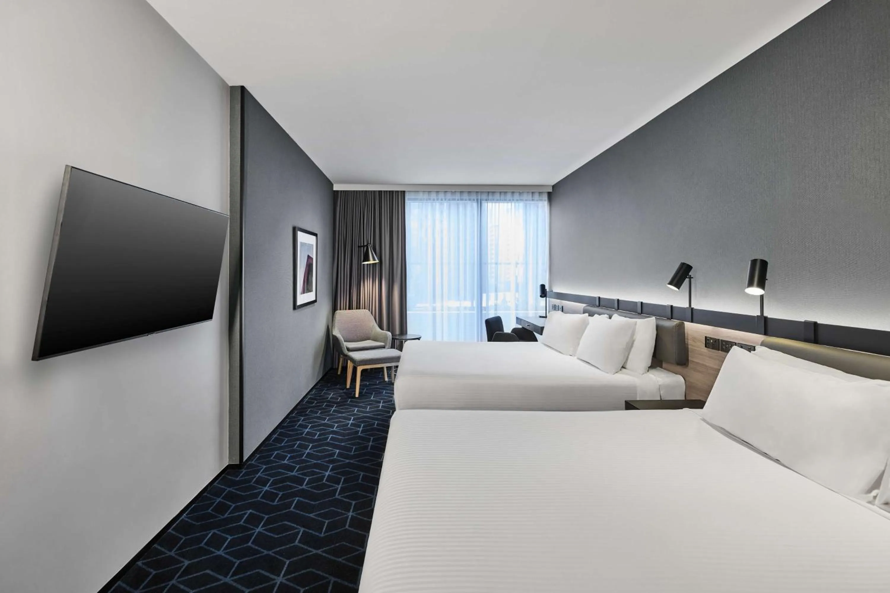 Bedroom, Bed in Four Points by Sheraton Melbourne Docklands