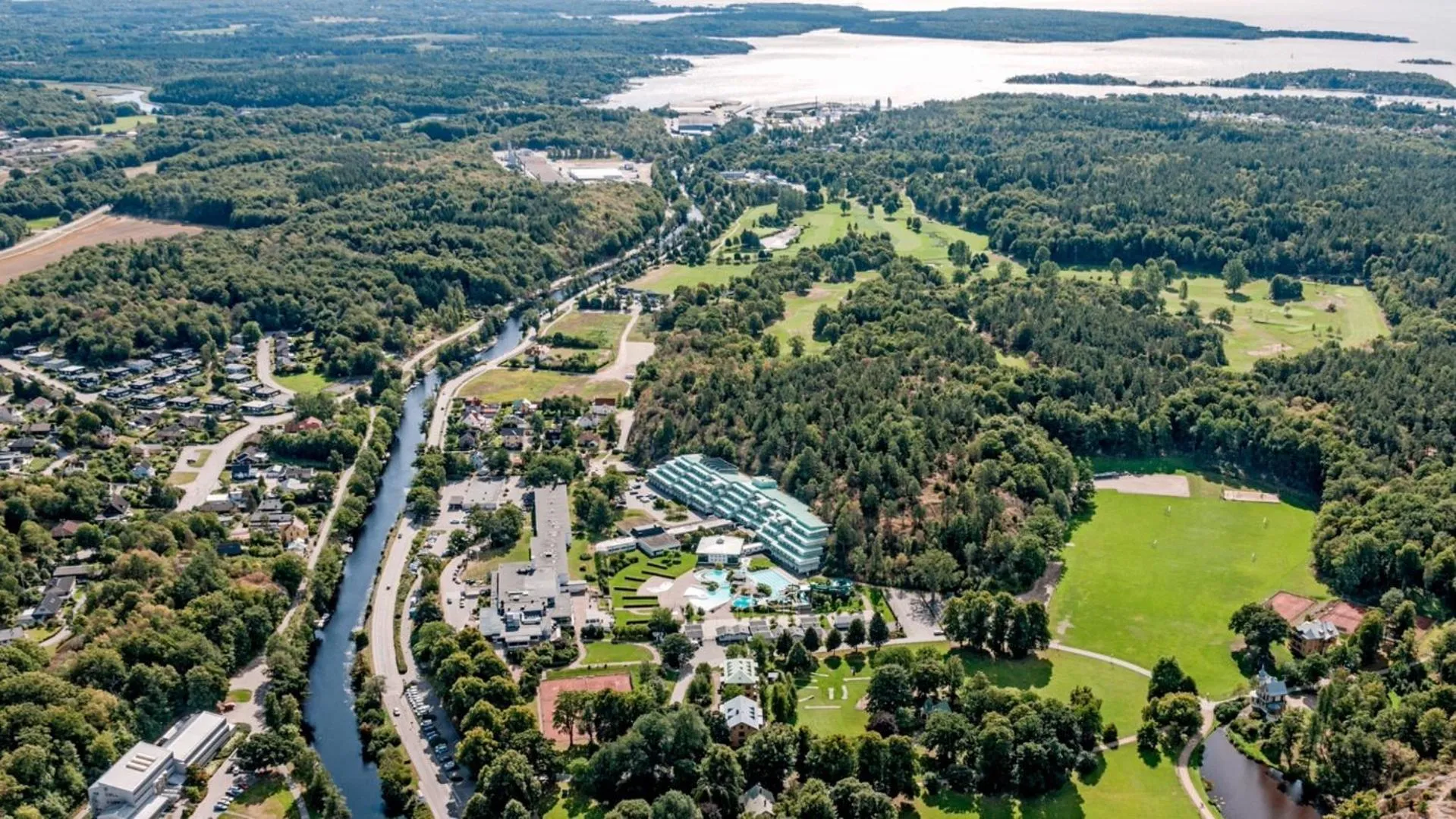 Property building in Ronneby Brunn