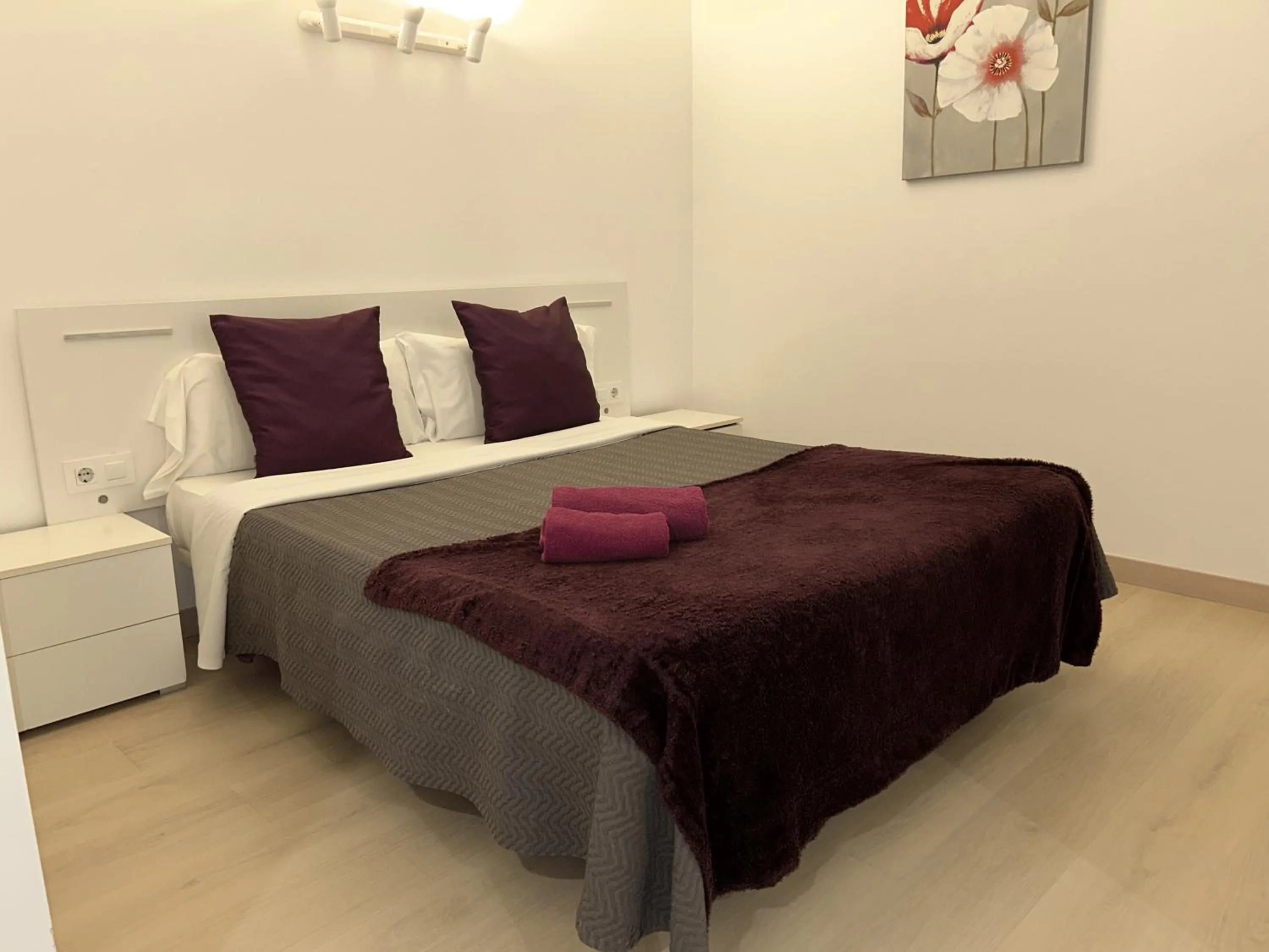 Bed in Apartahotel Baldiri