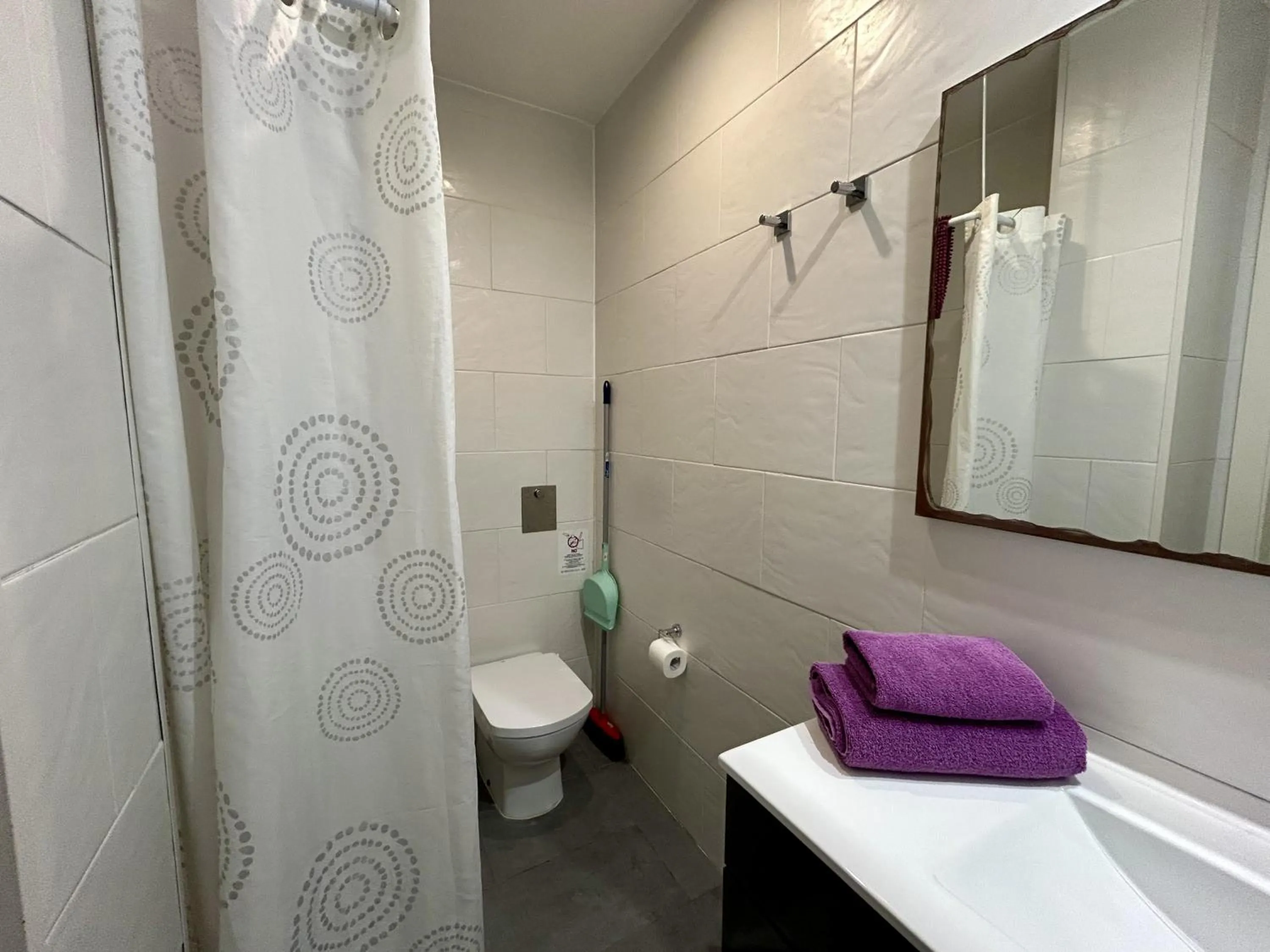 Shower in Apartahotel Baldiri