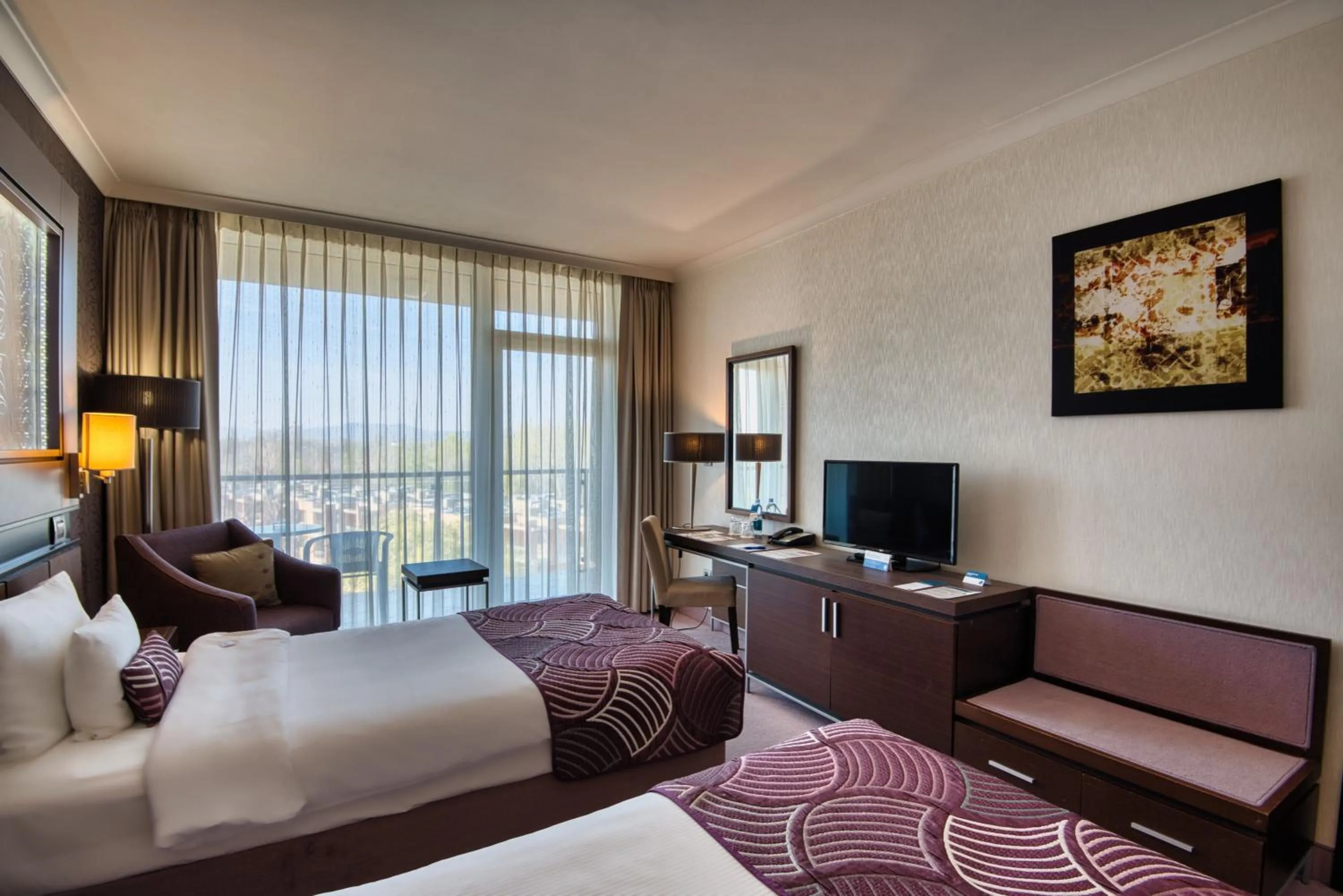 Bed in Aquaworld Resort Budapest