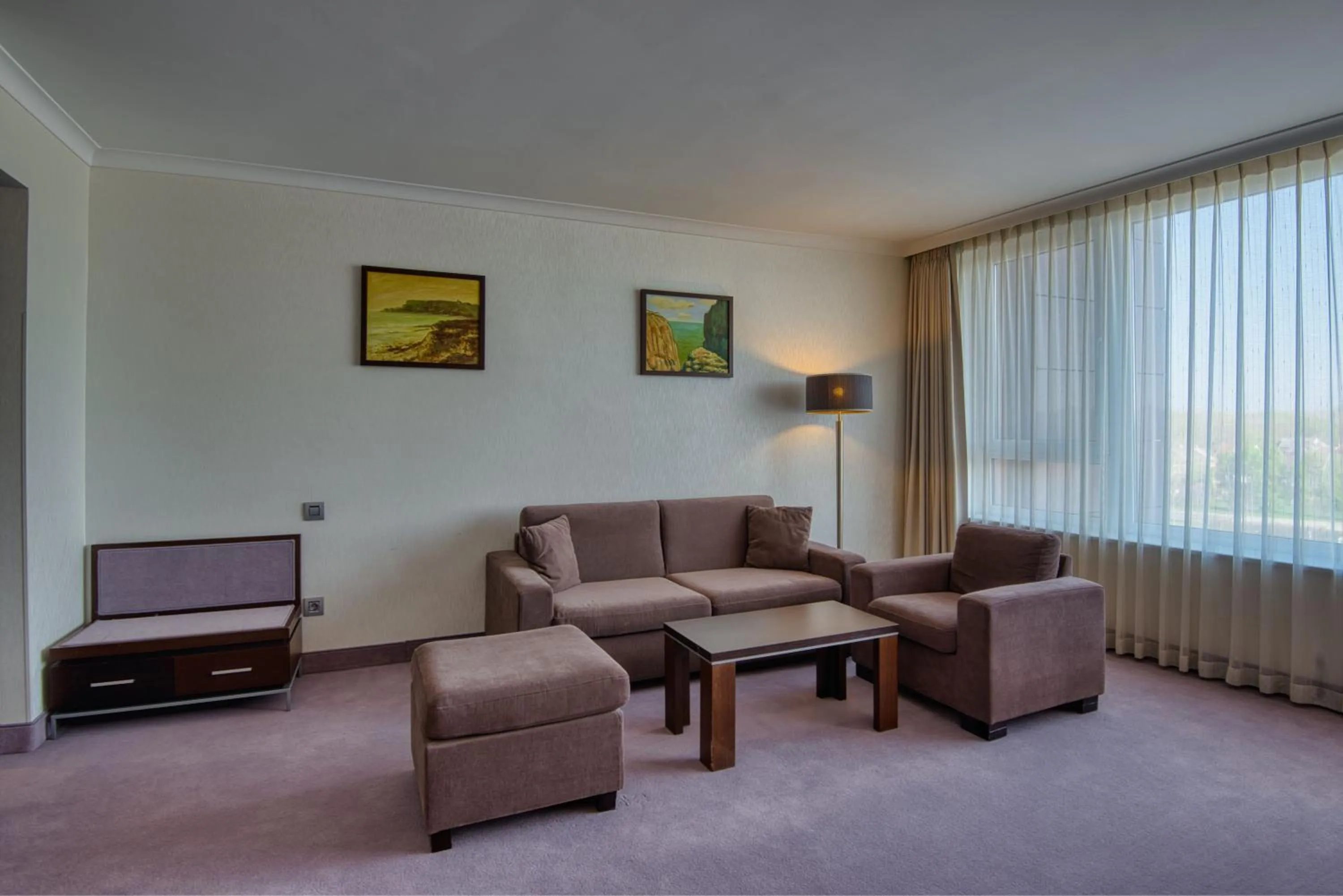 Living room in Aquaworld Resort Budapest