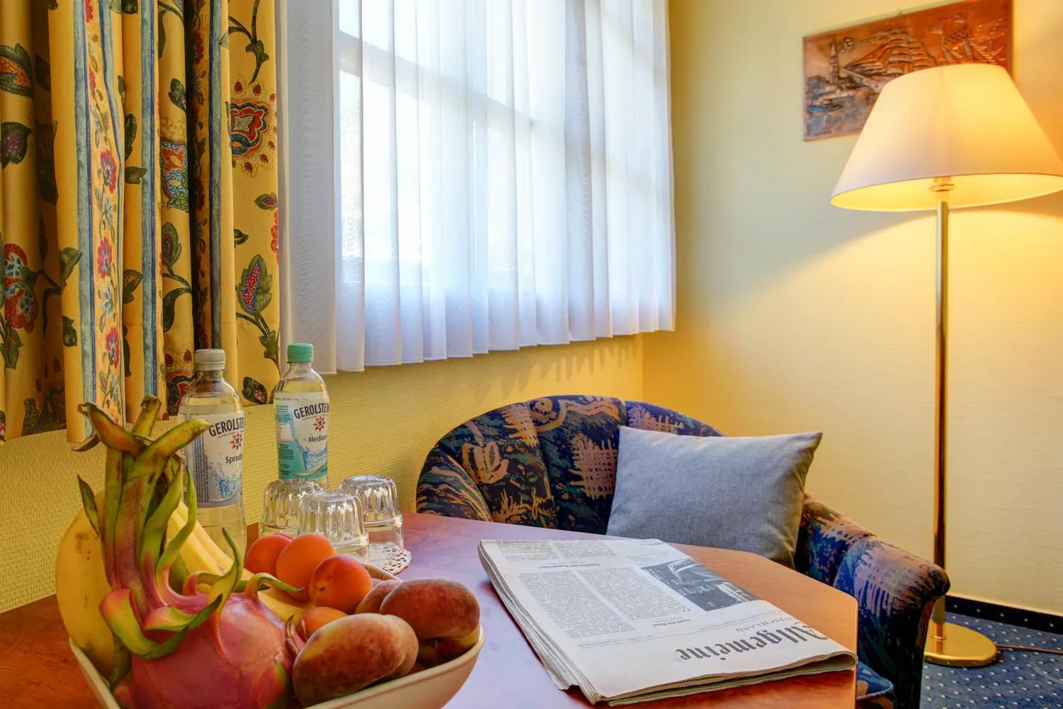 Living room in Hotel Elbinsel free parking