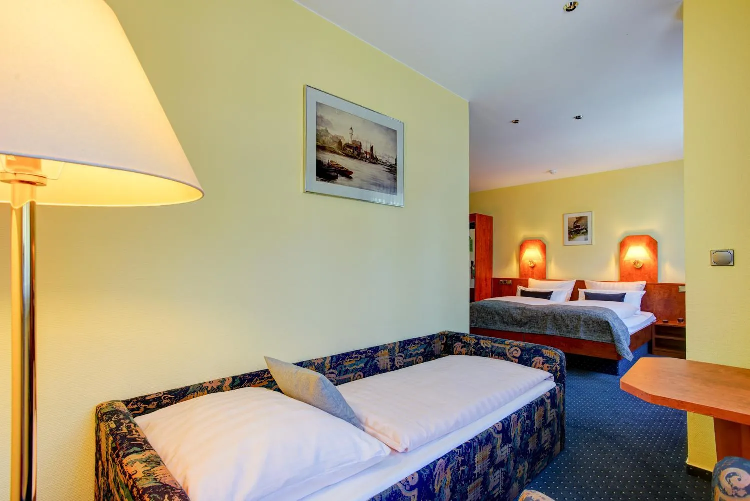 Photo of the whole room, Bed in Hotel Elbinsel free parking