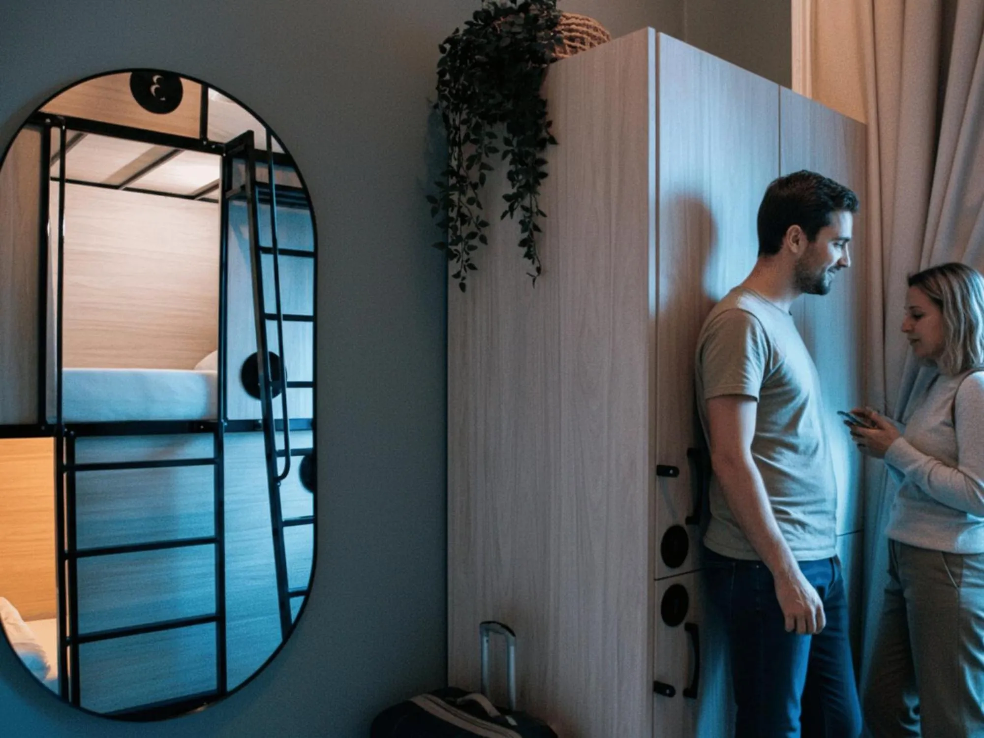 Bed in Gardiner House Hostel