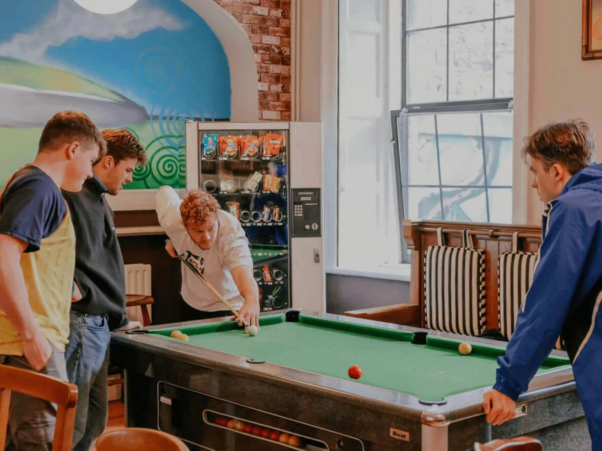 People in Gardiner House Hostel