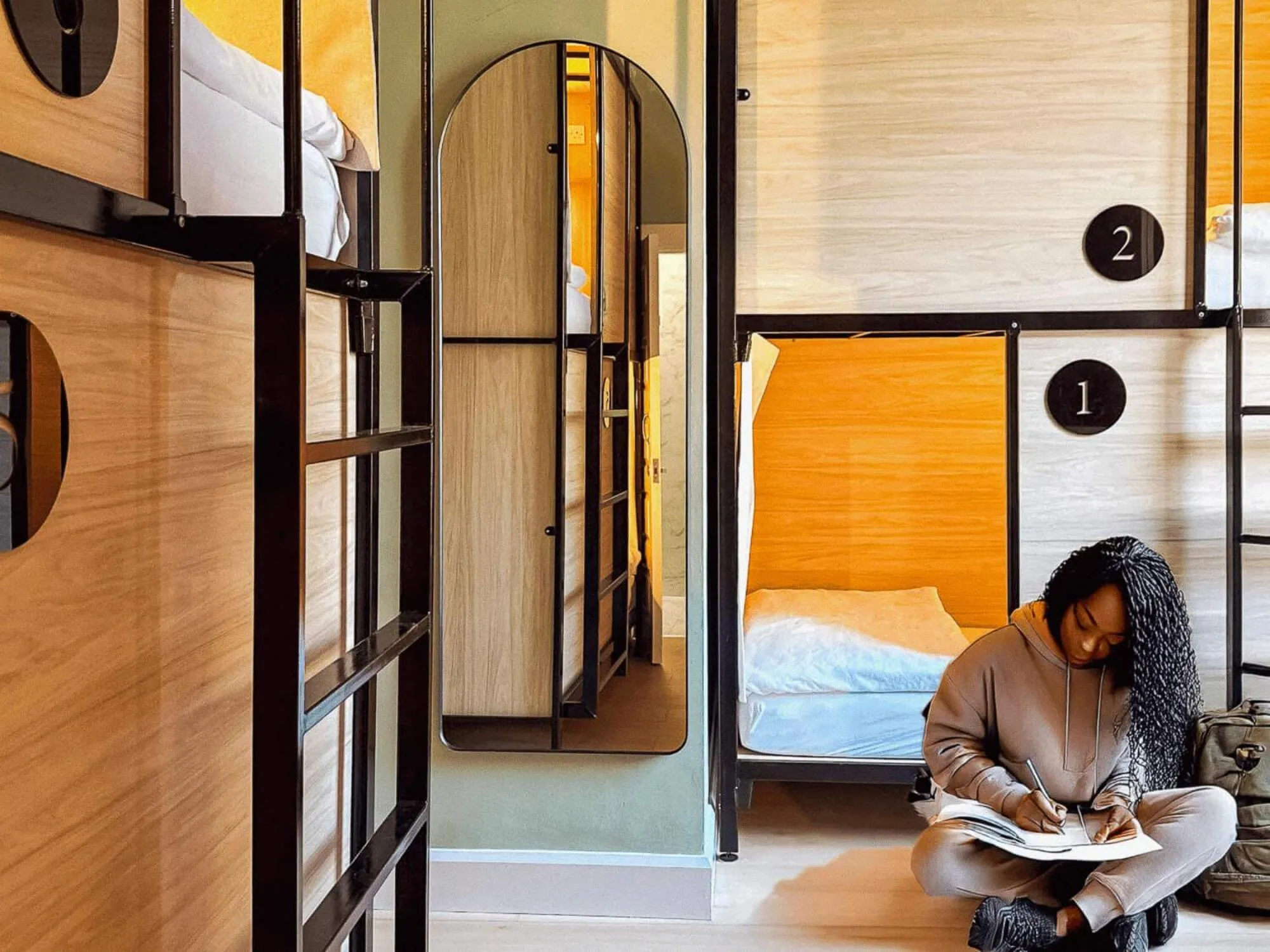 Bed in Gardiner House Hostel