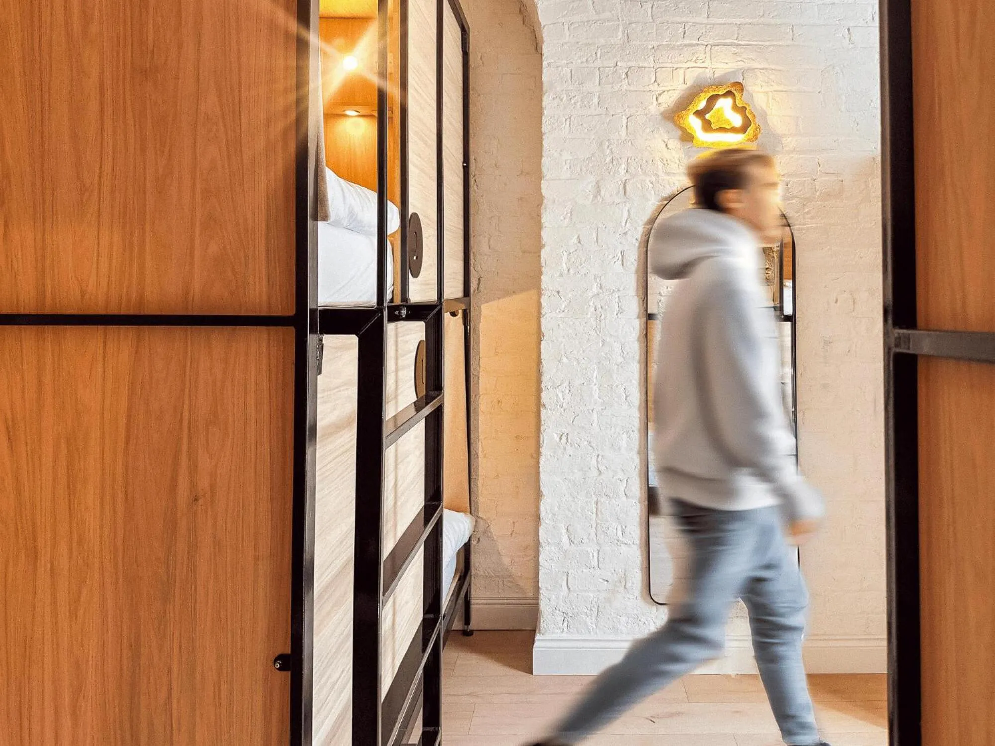 Bed in Gardiner House Hostel