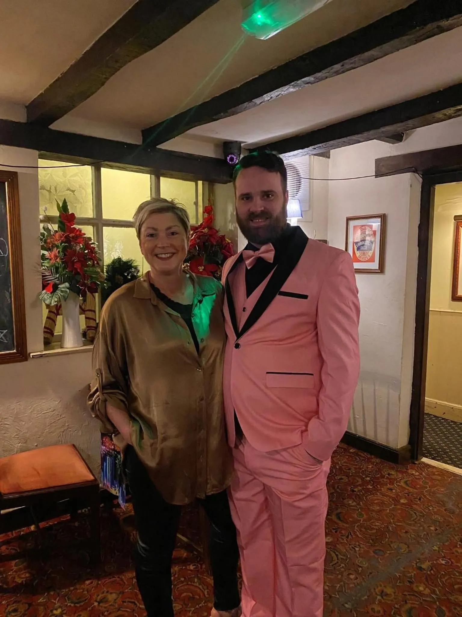 group of guests in The Talbot Hotel