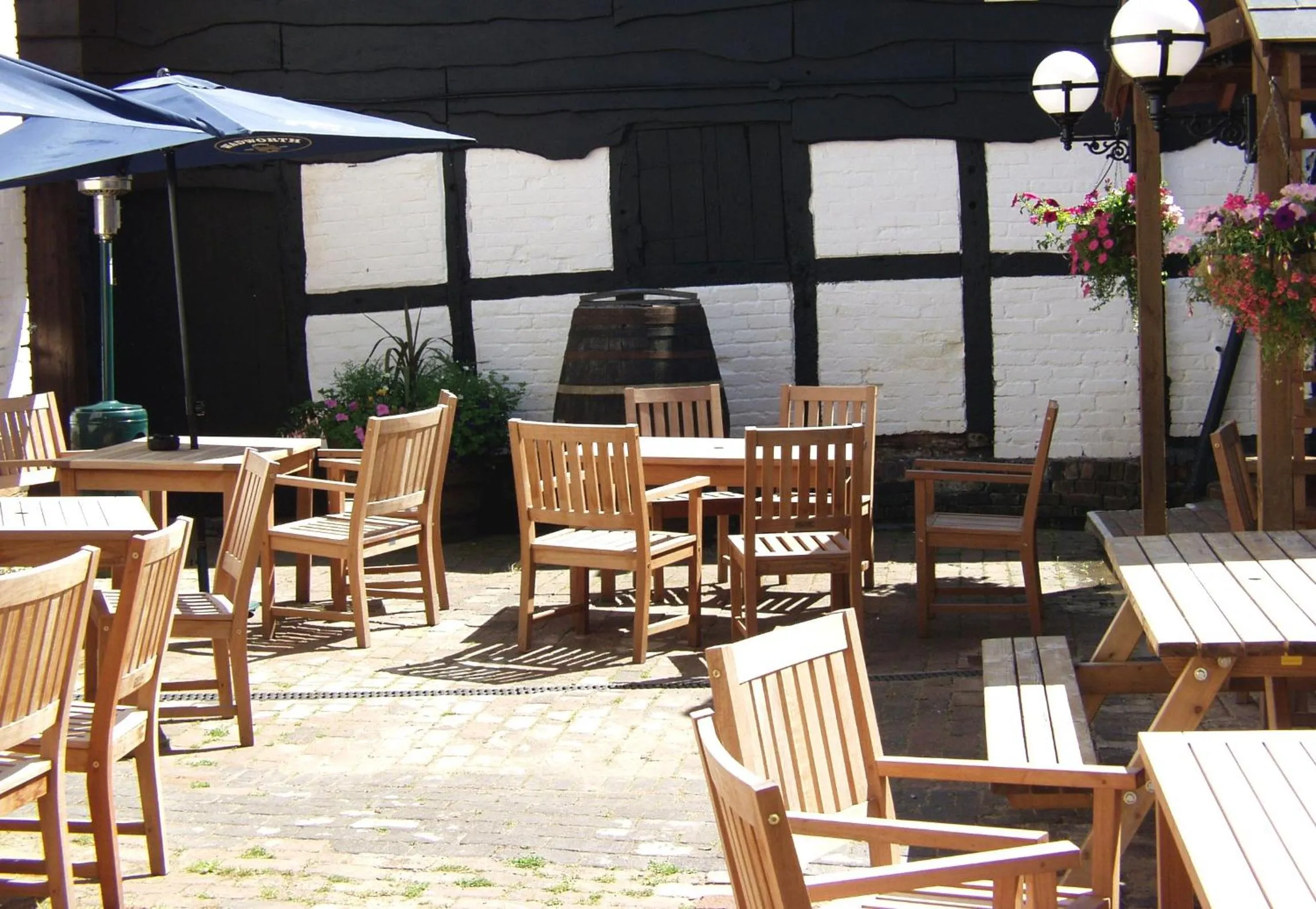 Patio in The Talbot Hotel