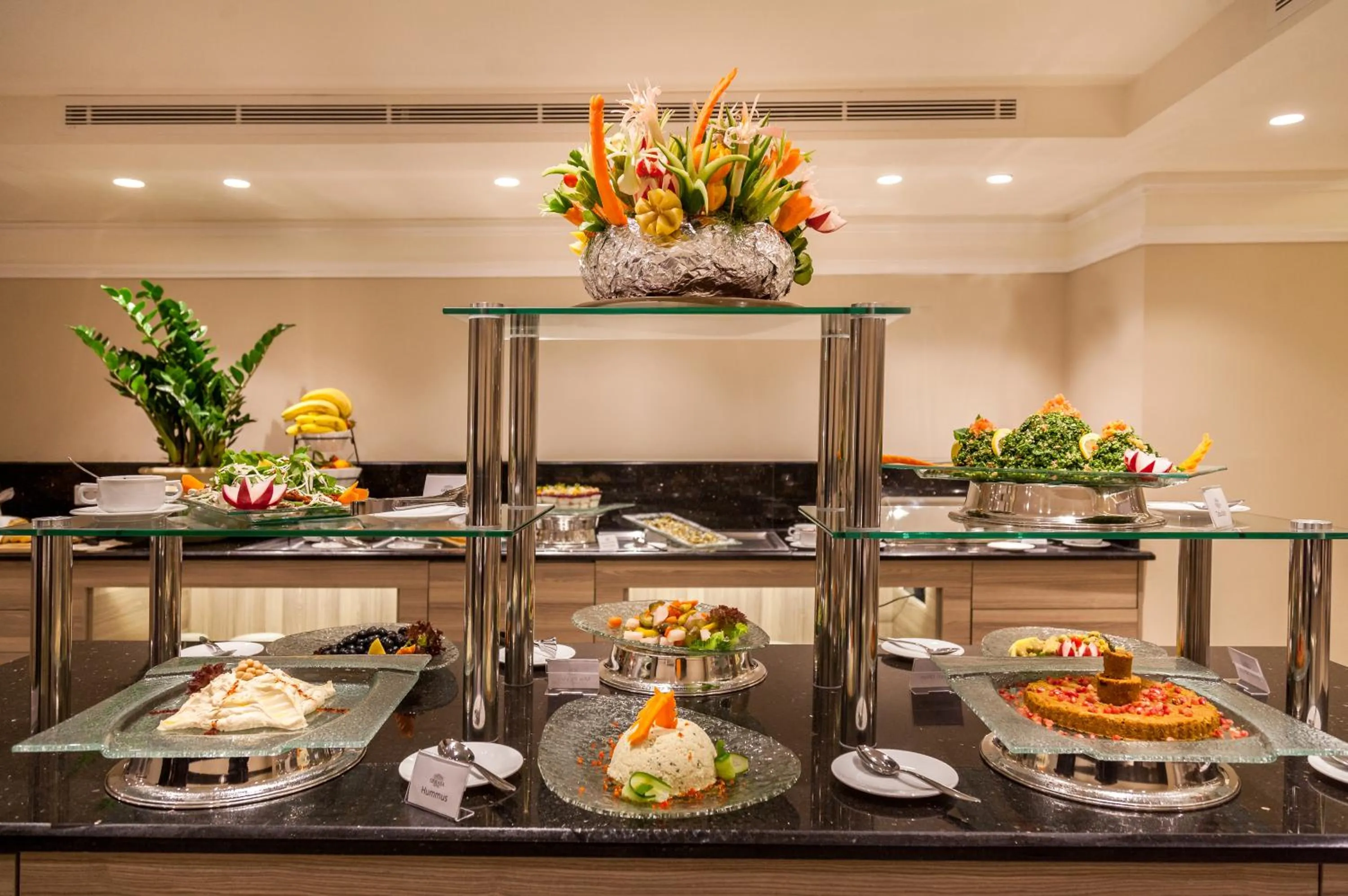 Breakfast in Gerasa Hotel