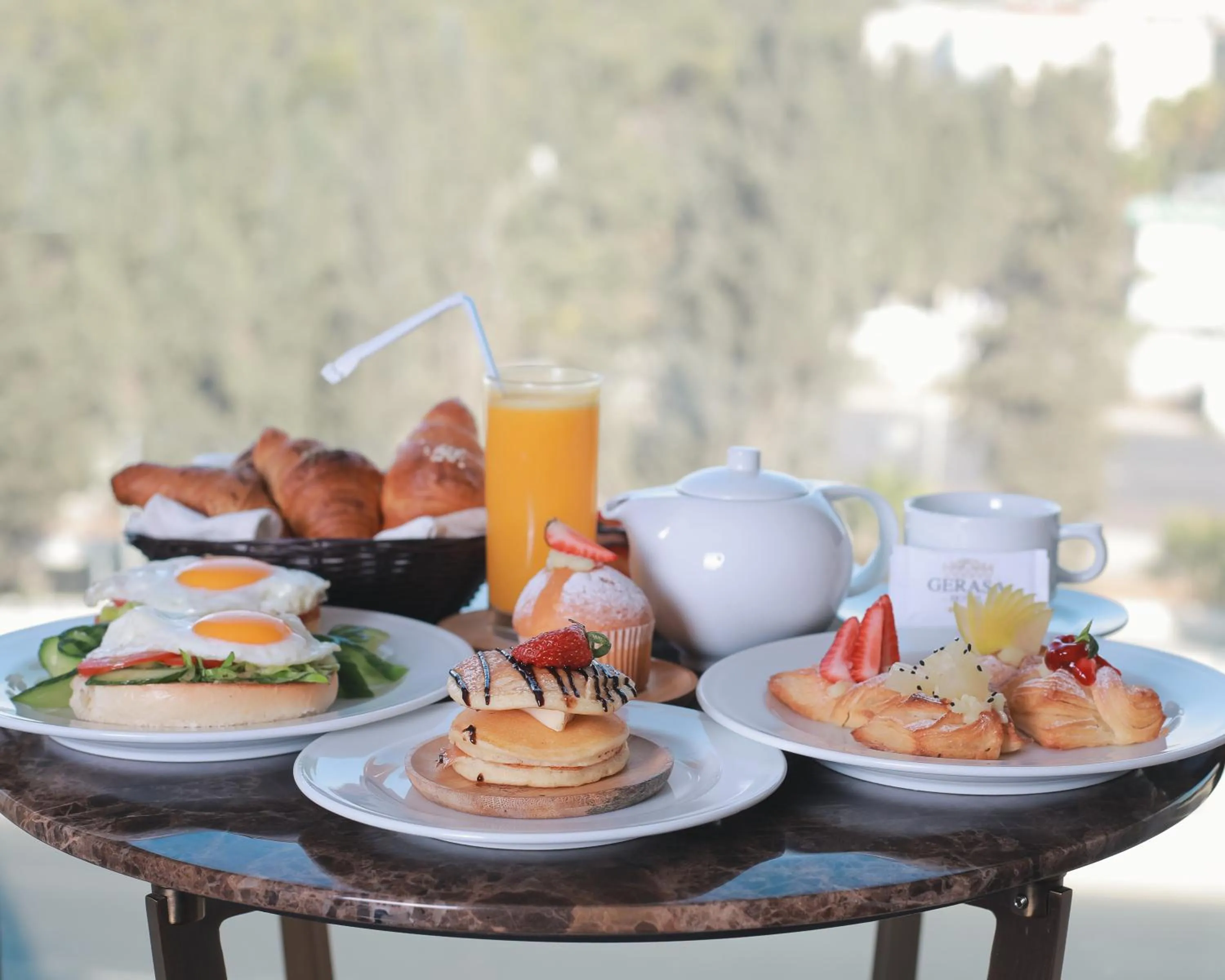 View (from property/room) in Gerasa Hotel