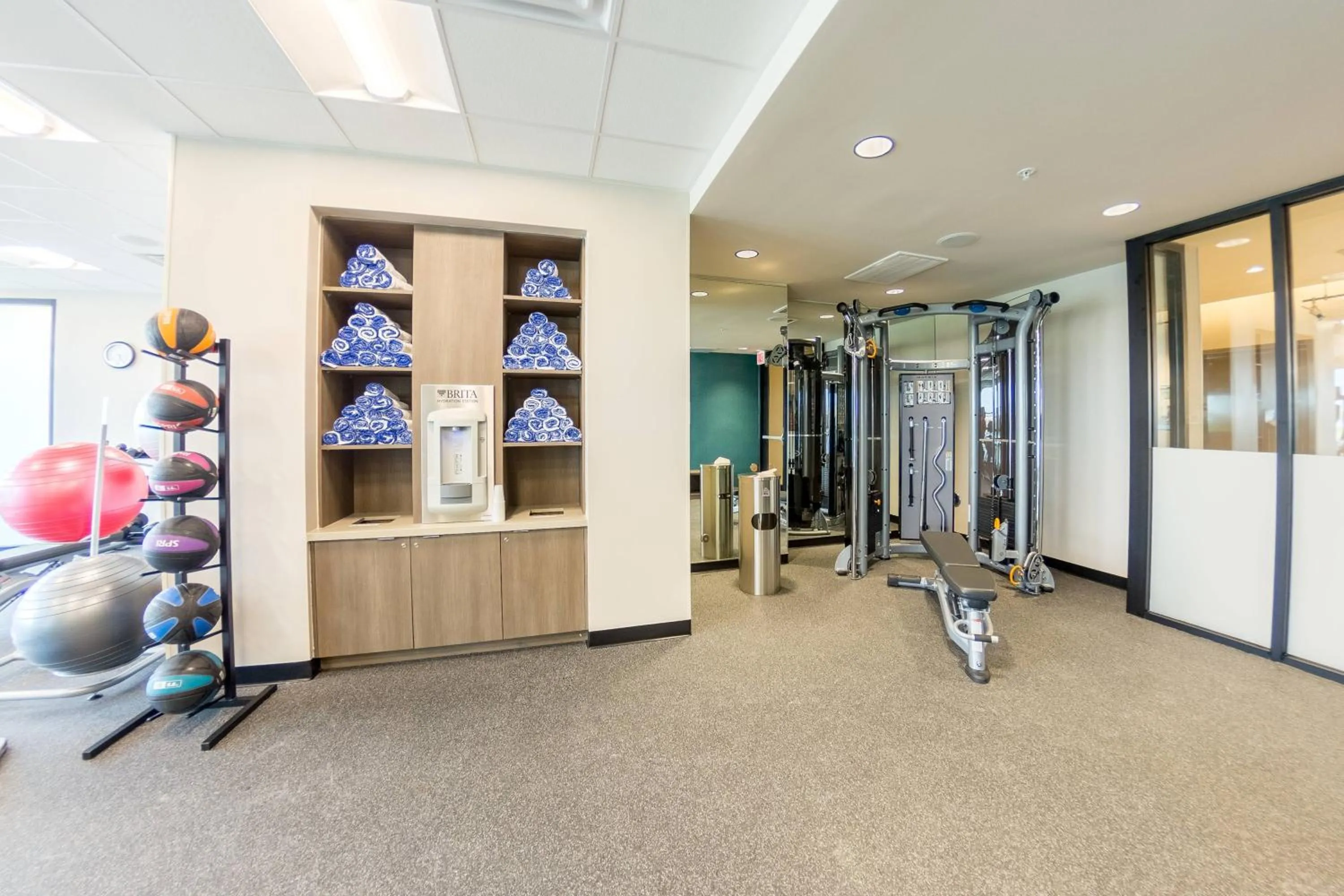Fitness centre/facilities in Fairfield Inn & Suites by Marriott Des Moines Altoona