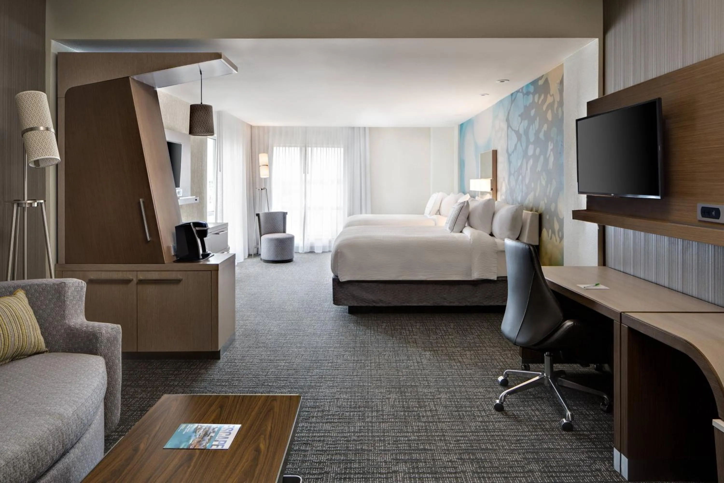 Bedroom, Bed in Courtyard by Marriott Houston Northwest/Cypress