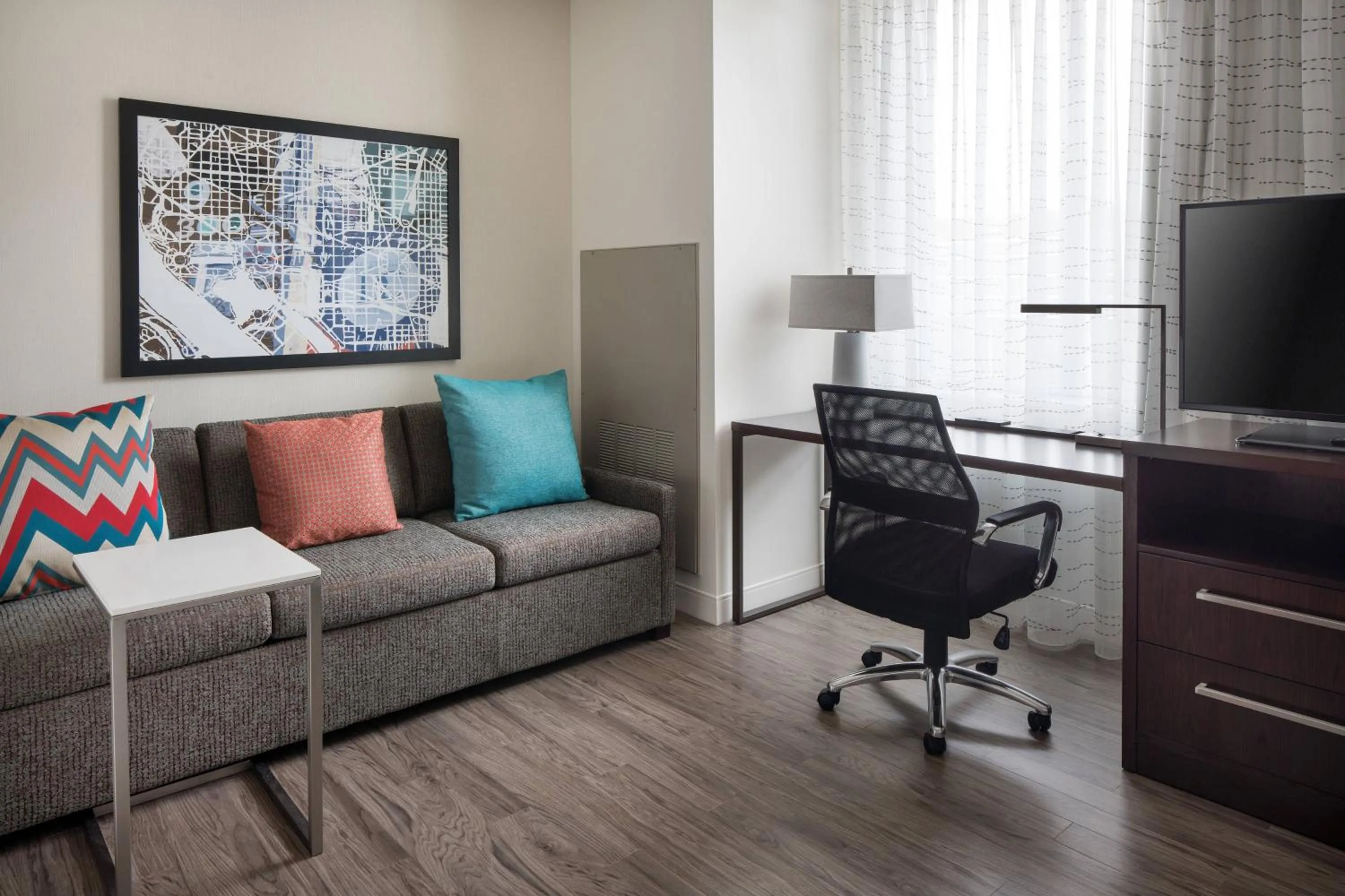 Living room in Residence Inn Washington Capitol Hill/Navy Yard