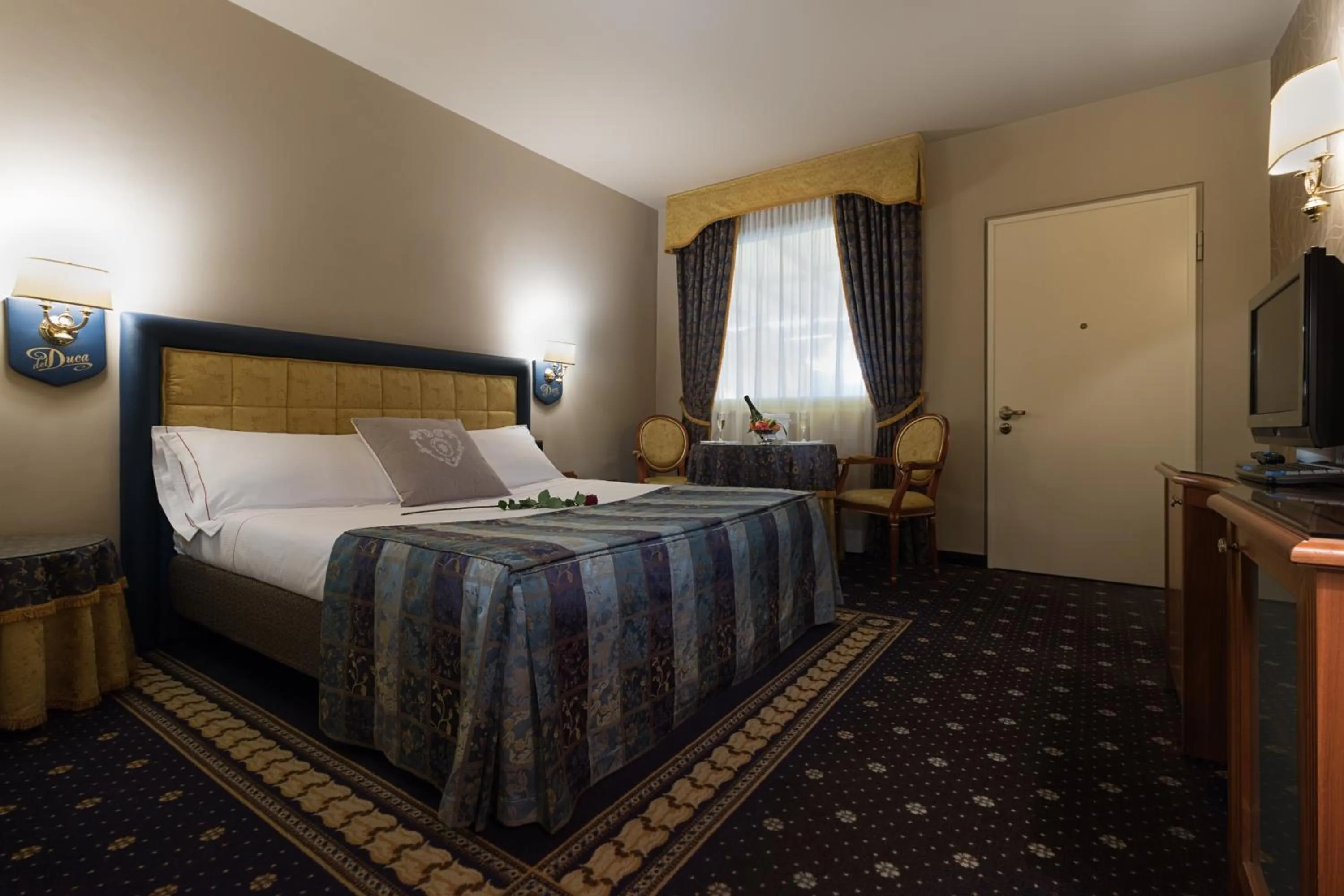 Bed in Hotel Motel Del Duca-Pavia