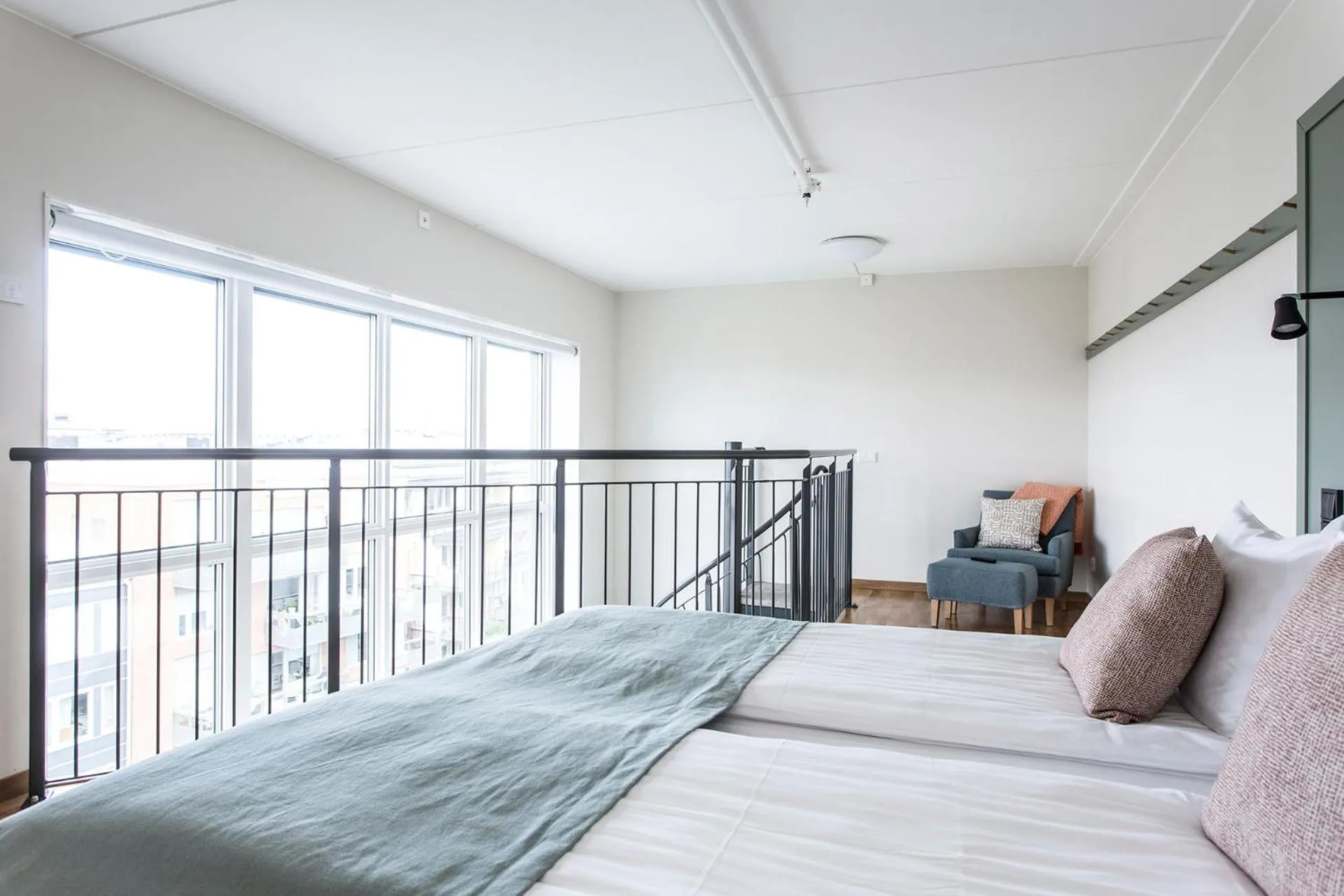 Bed in Biz Apartment Hammarby Sjöstad