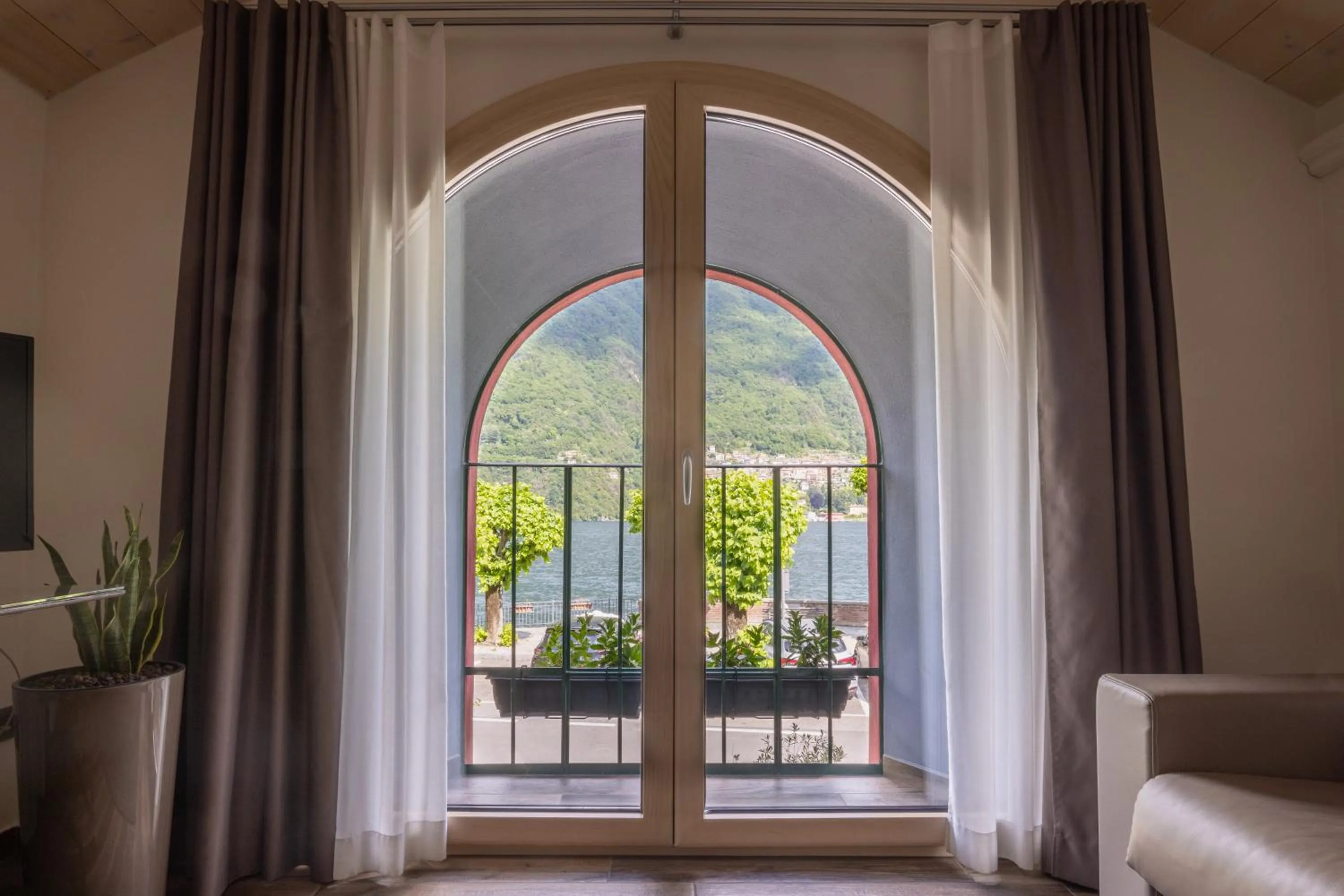 Lake view in La Locanda del Cantiere