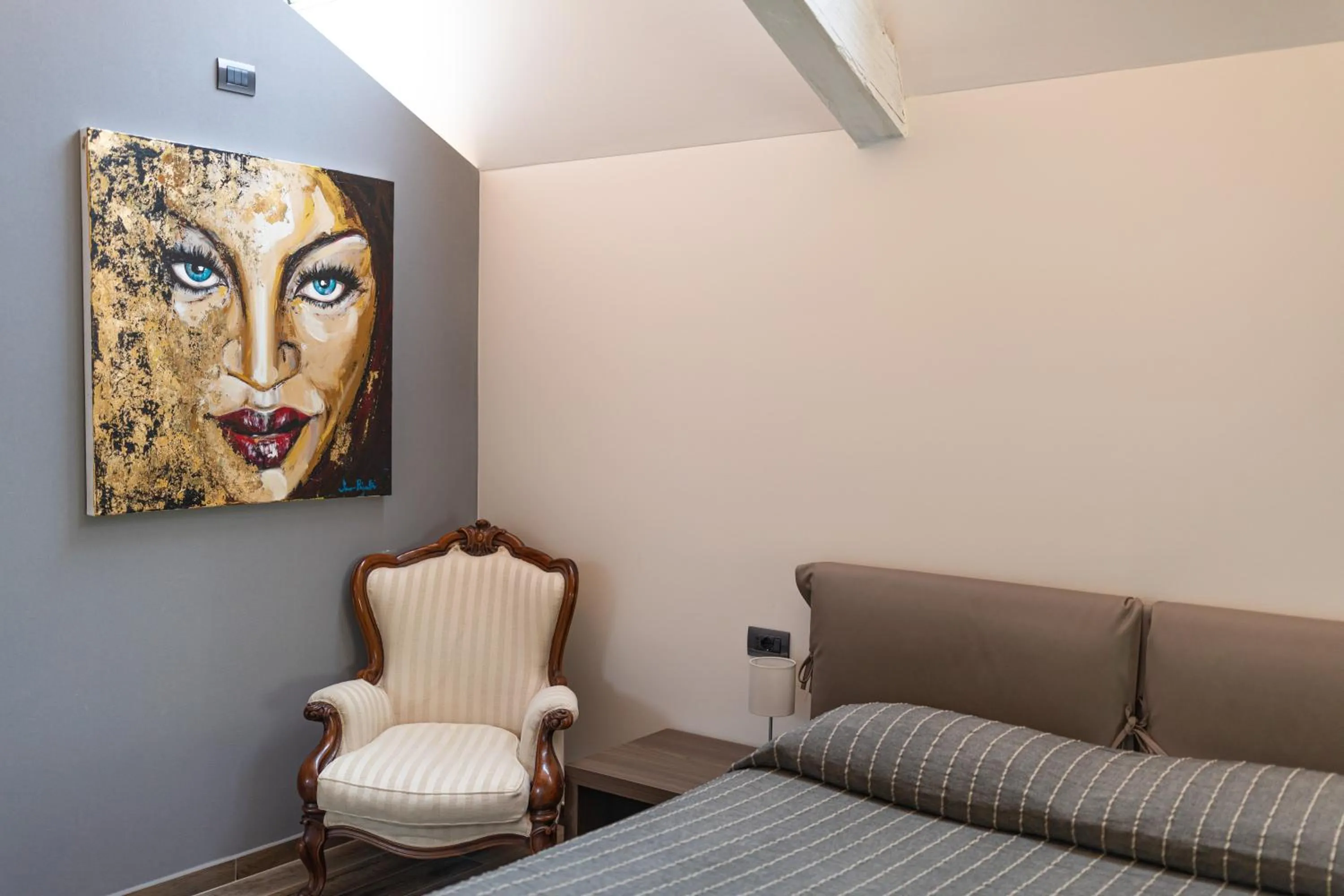 Bedroom in La Locanda del Cantiere