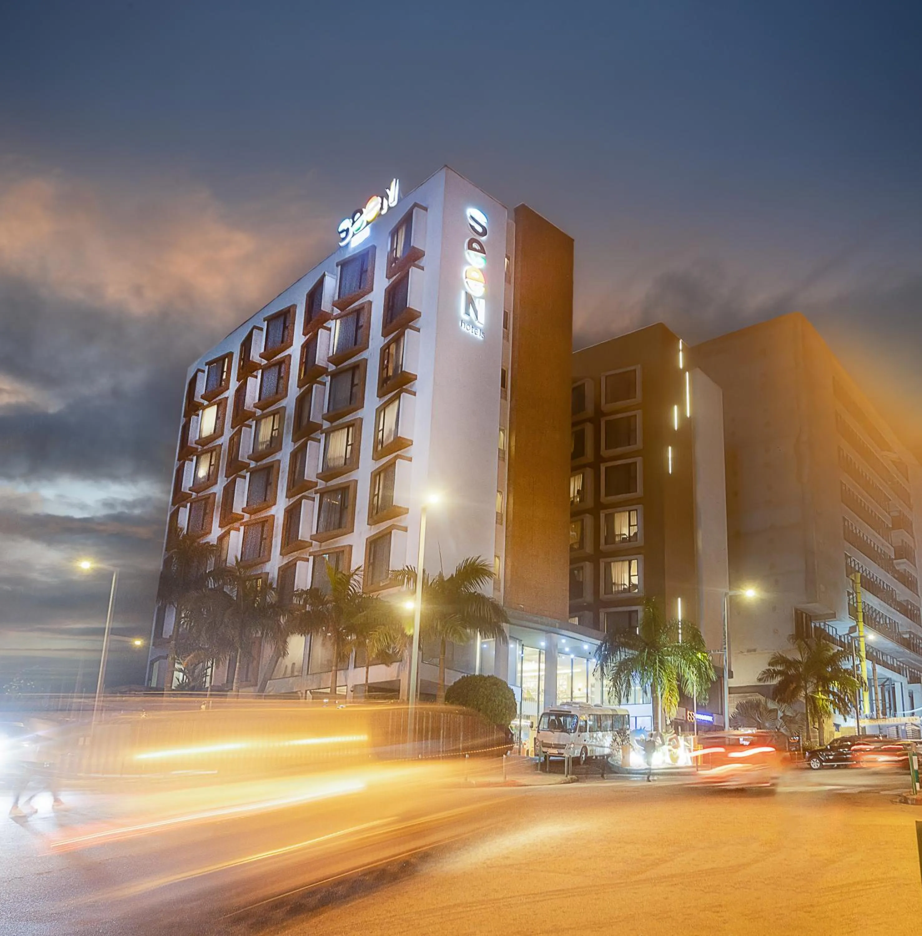 Property building in Seen Hotel Abidjan Plateau