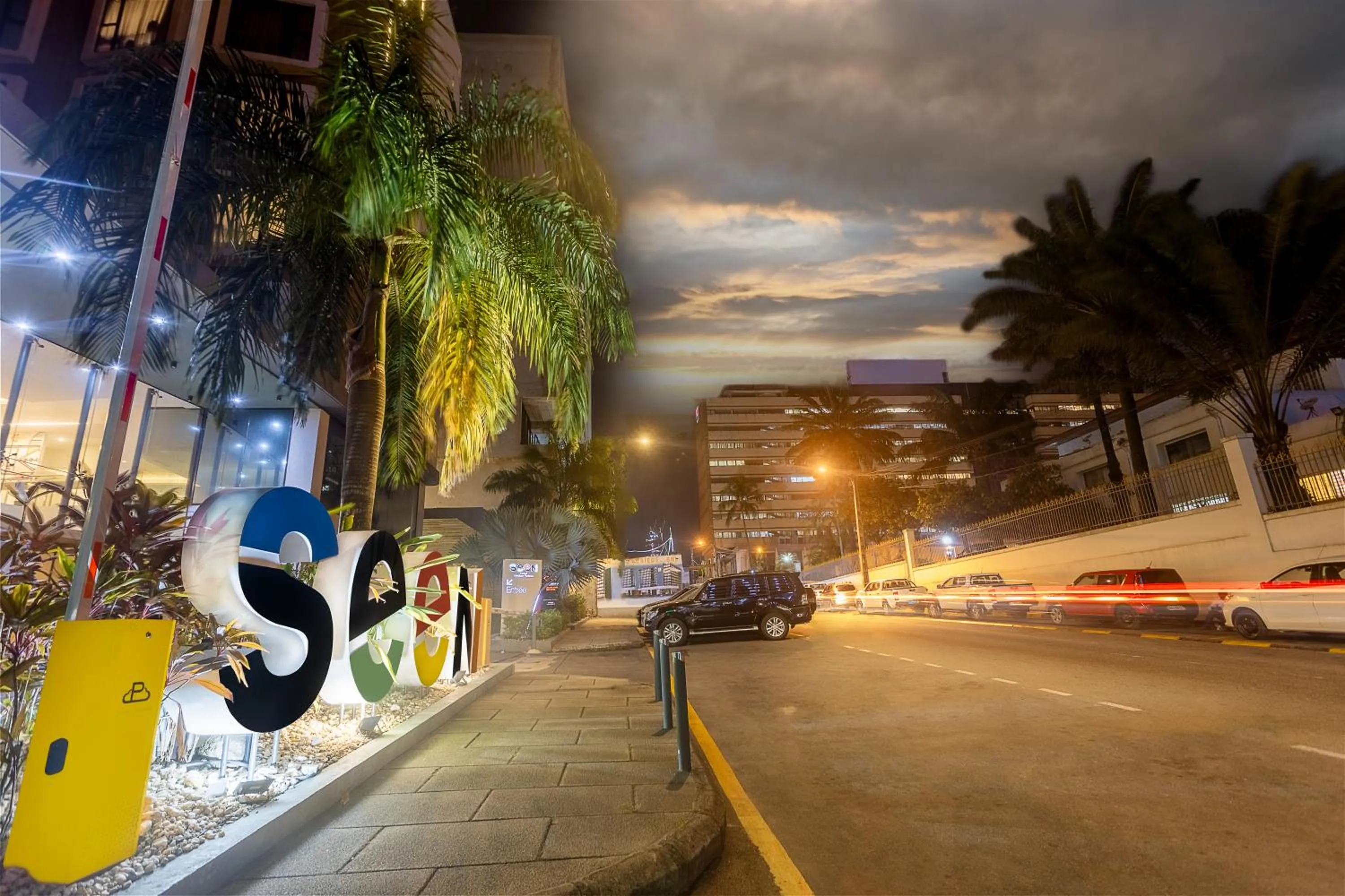 Property building in Seen Hotel Abidjan Plateau