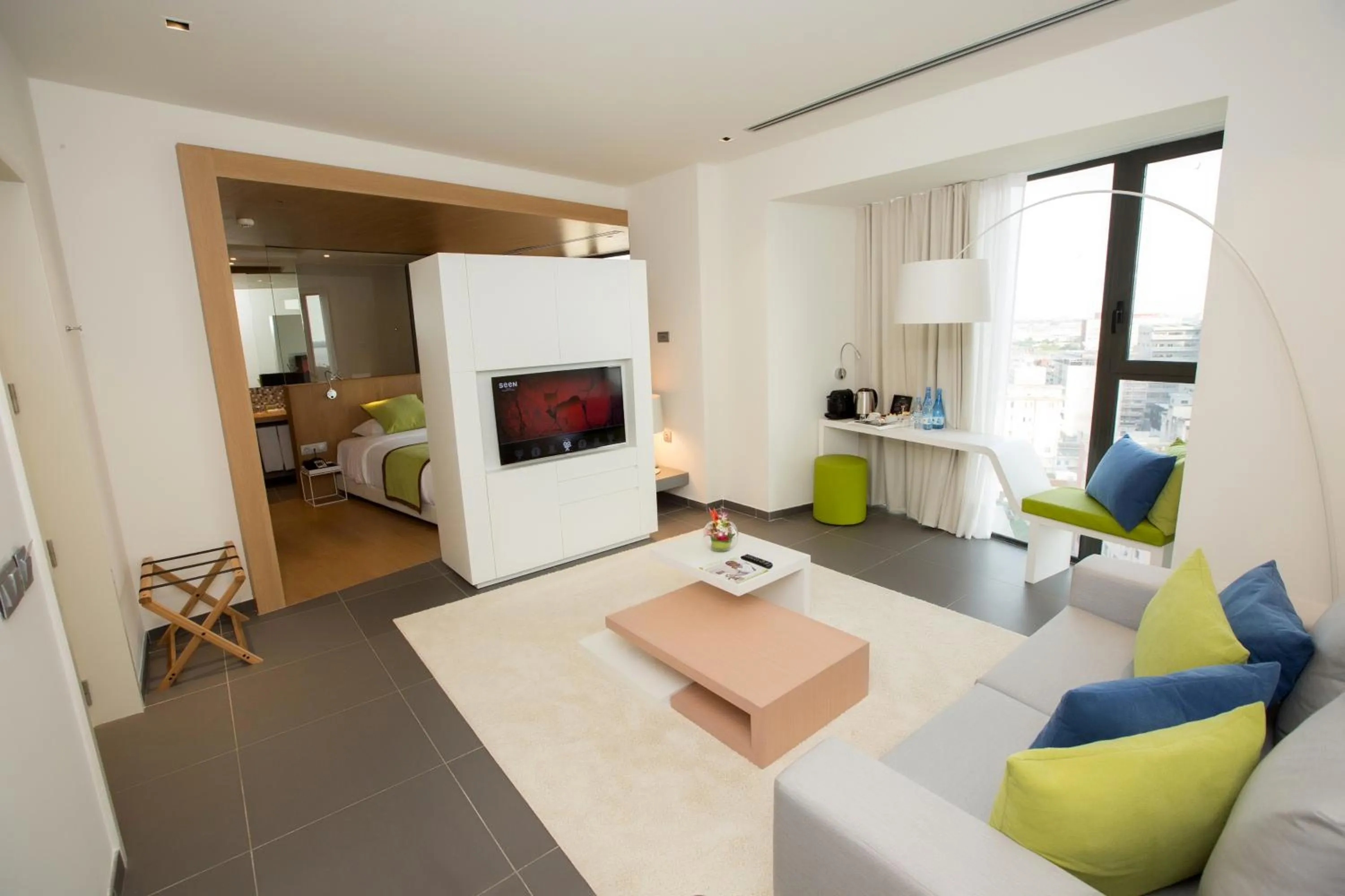 Living room in Seen Hotel Abidjan Plateau
