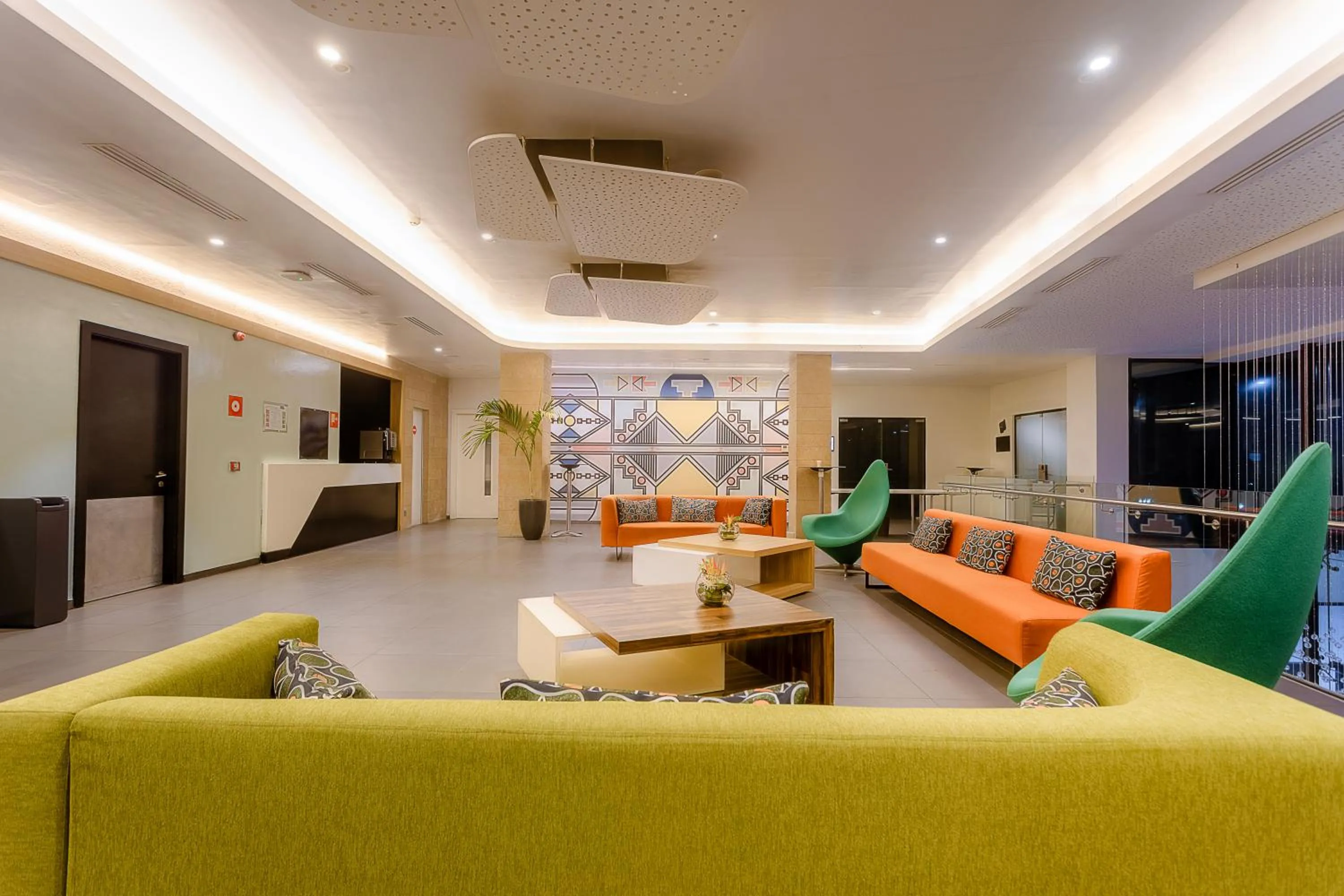 Living room in Seen Hotel Abidjan Plateau