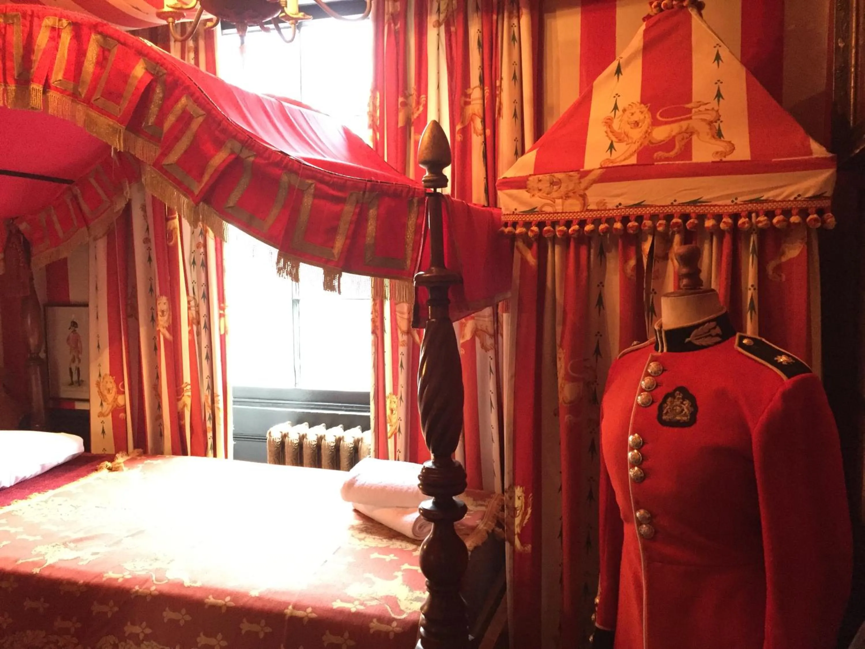 Bed in Pavilion Hotel