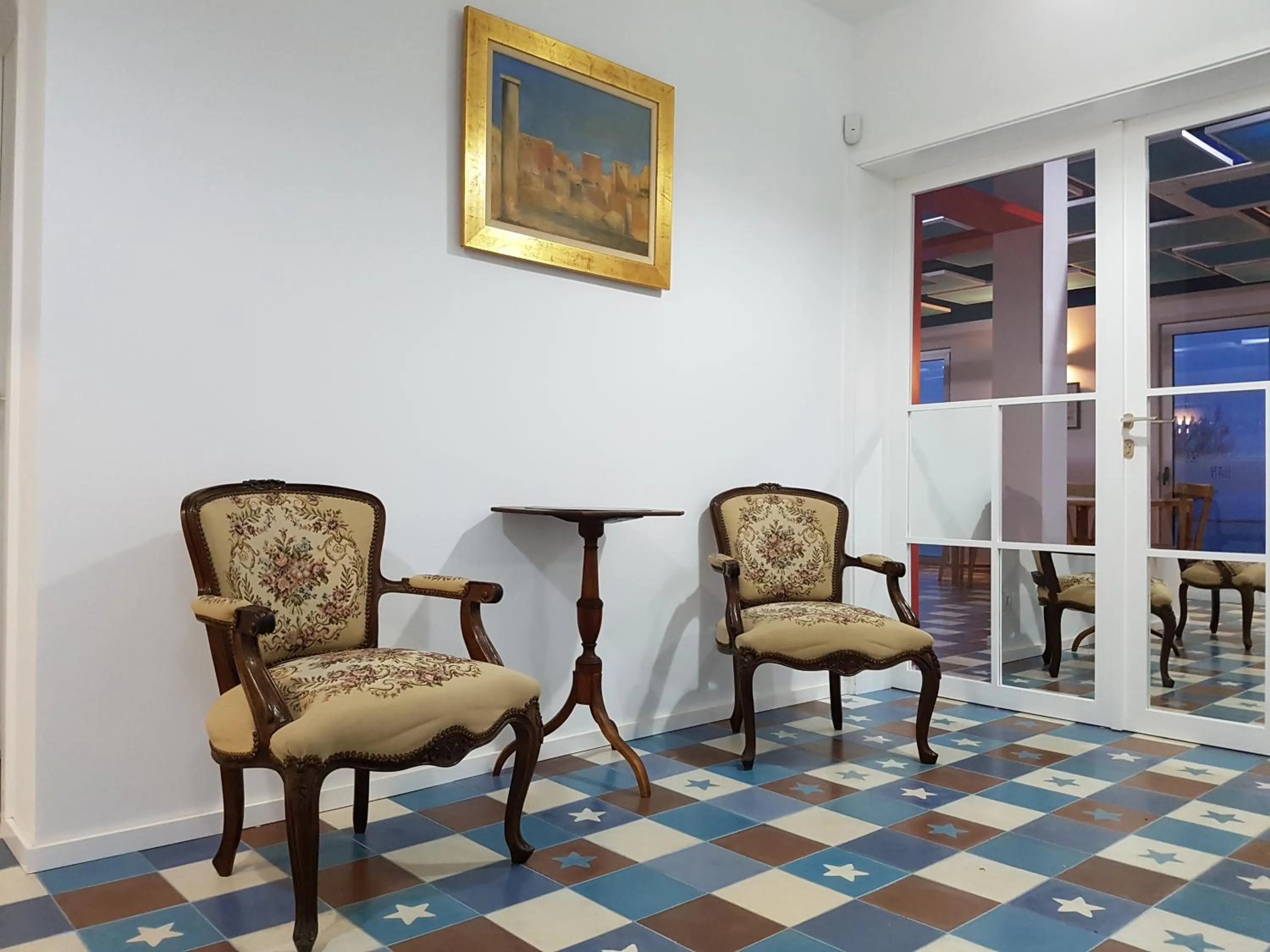 Communal lounge/ TV room in Lofts Azul Pastel