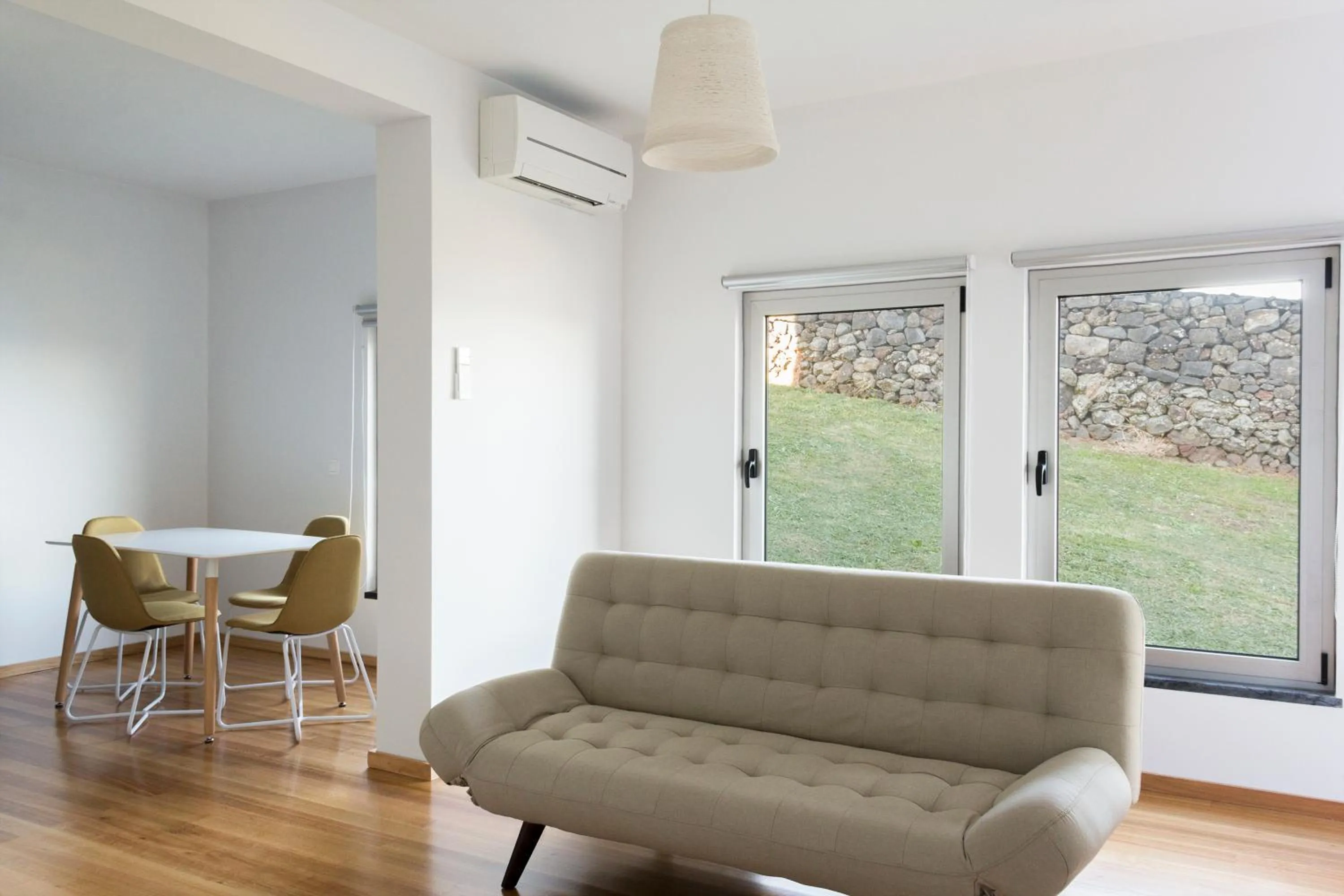 Living room in Lofts Azul Pastel
