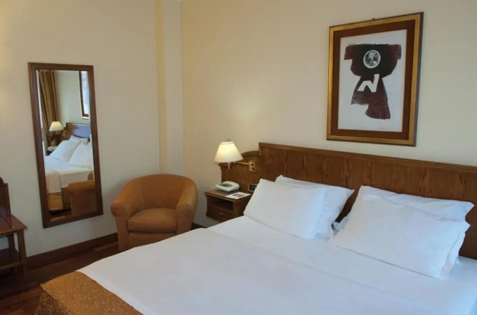 Bed in Hotel La Bussola