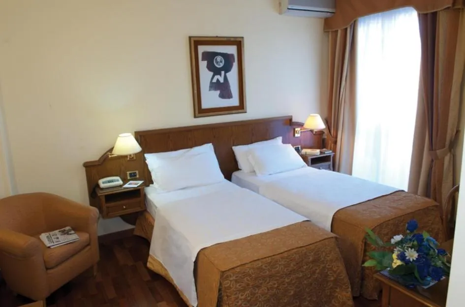 Bed in Hotel La Bussola