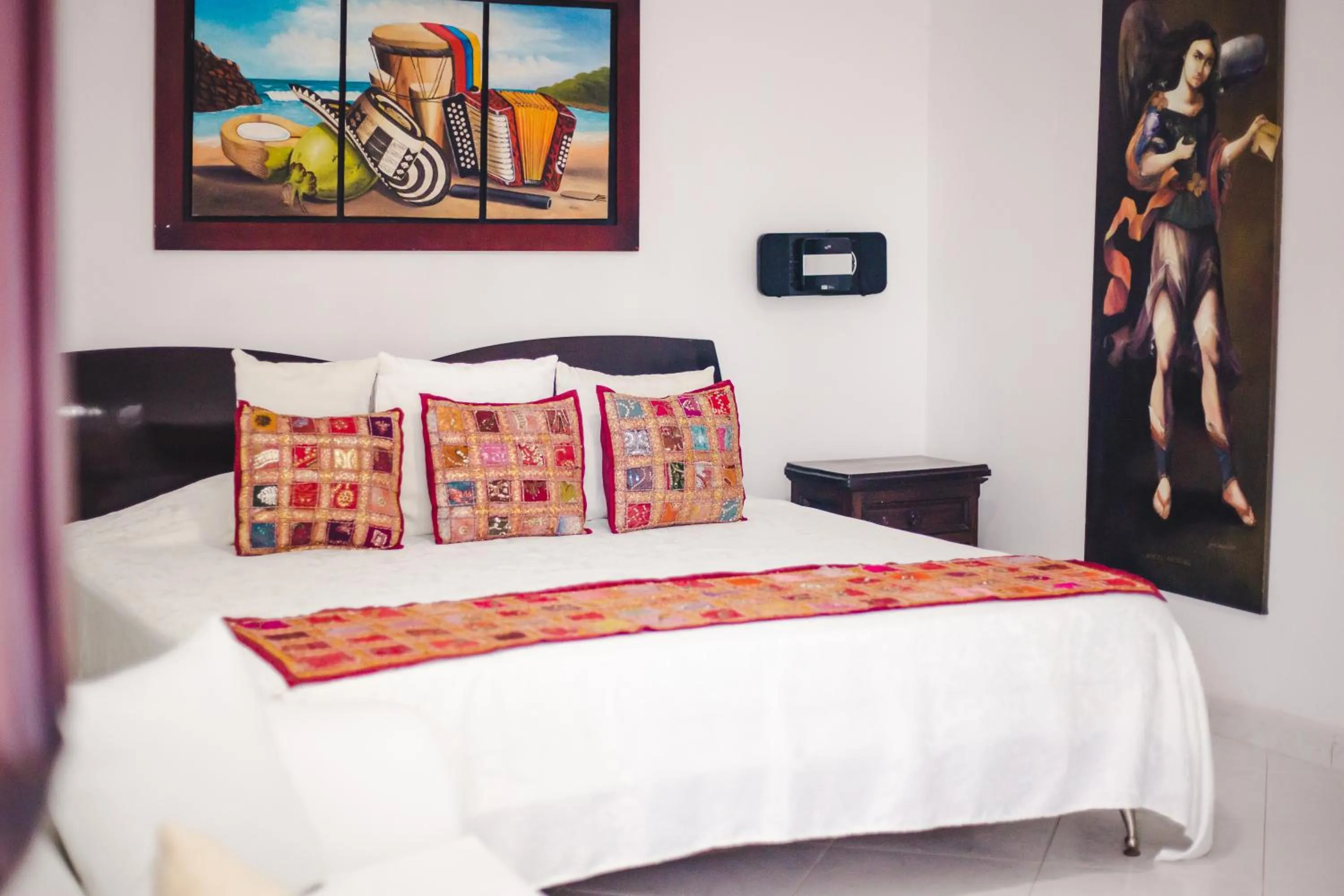 Bedroom, Bed in Eco Hotel Villa Martha