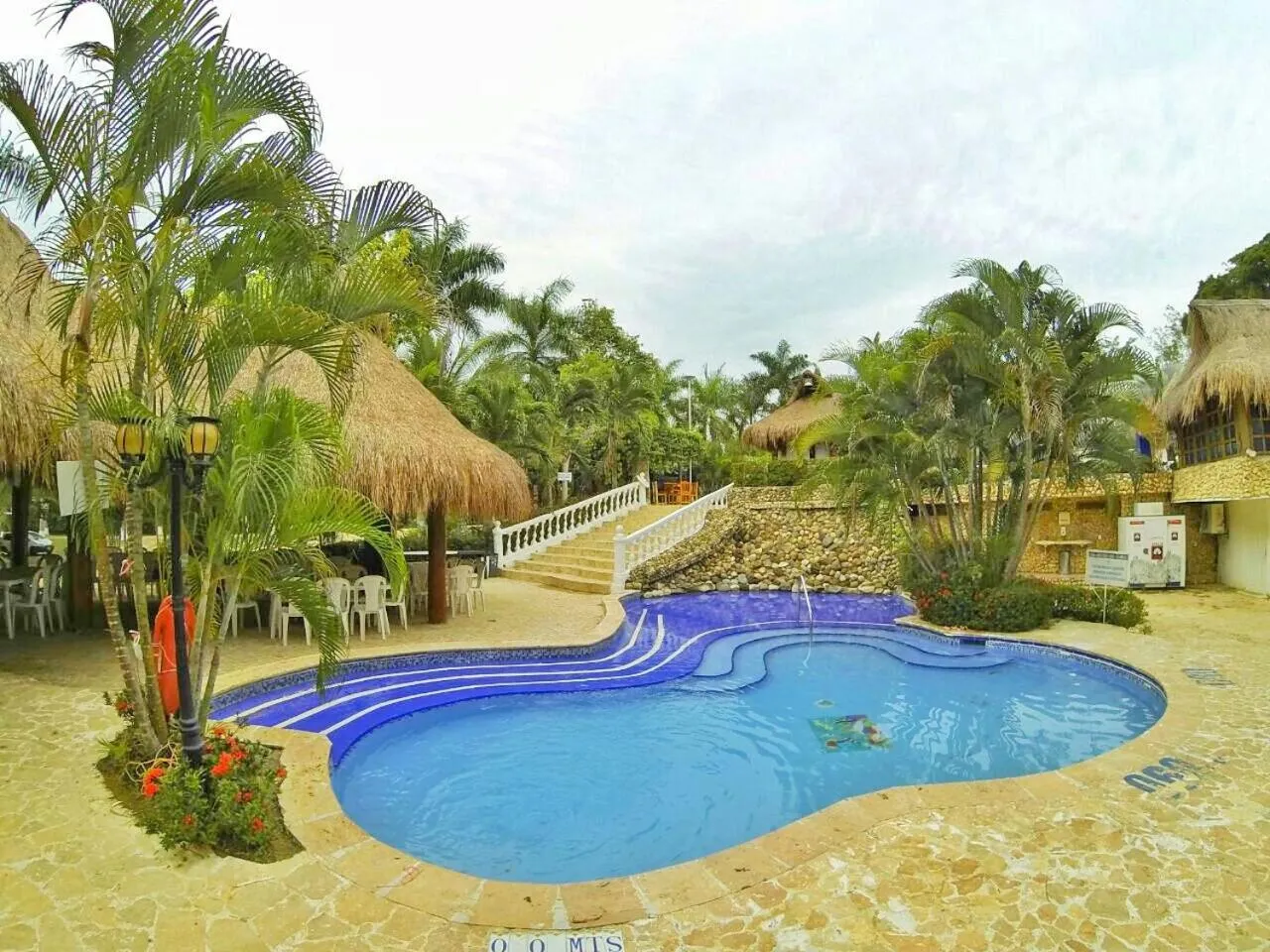 Property building in Eco Hotel Villa Martha