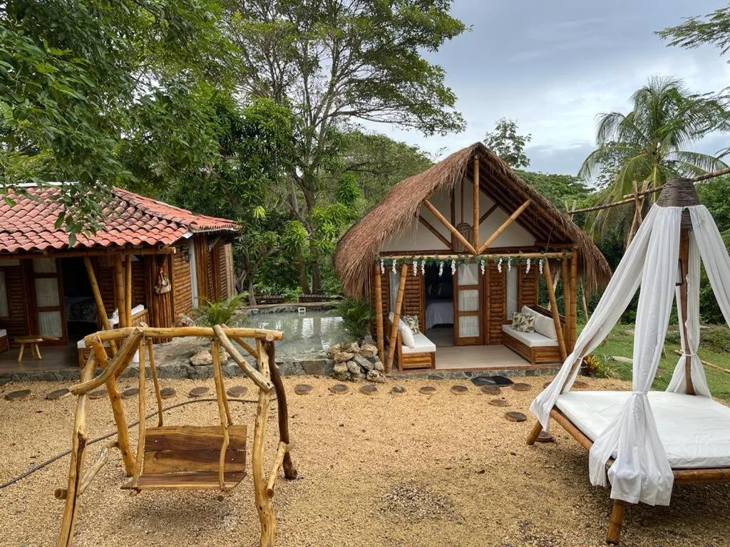 Patio in Eco Hotel Villa Martha