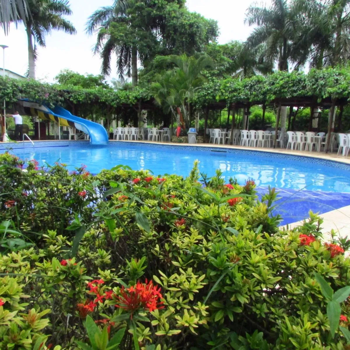 Swimming pool in Eco Hotel Villa Martha
