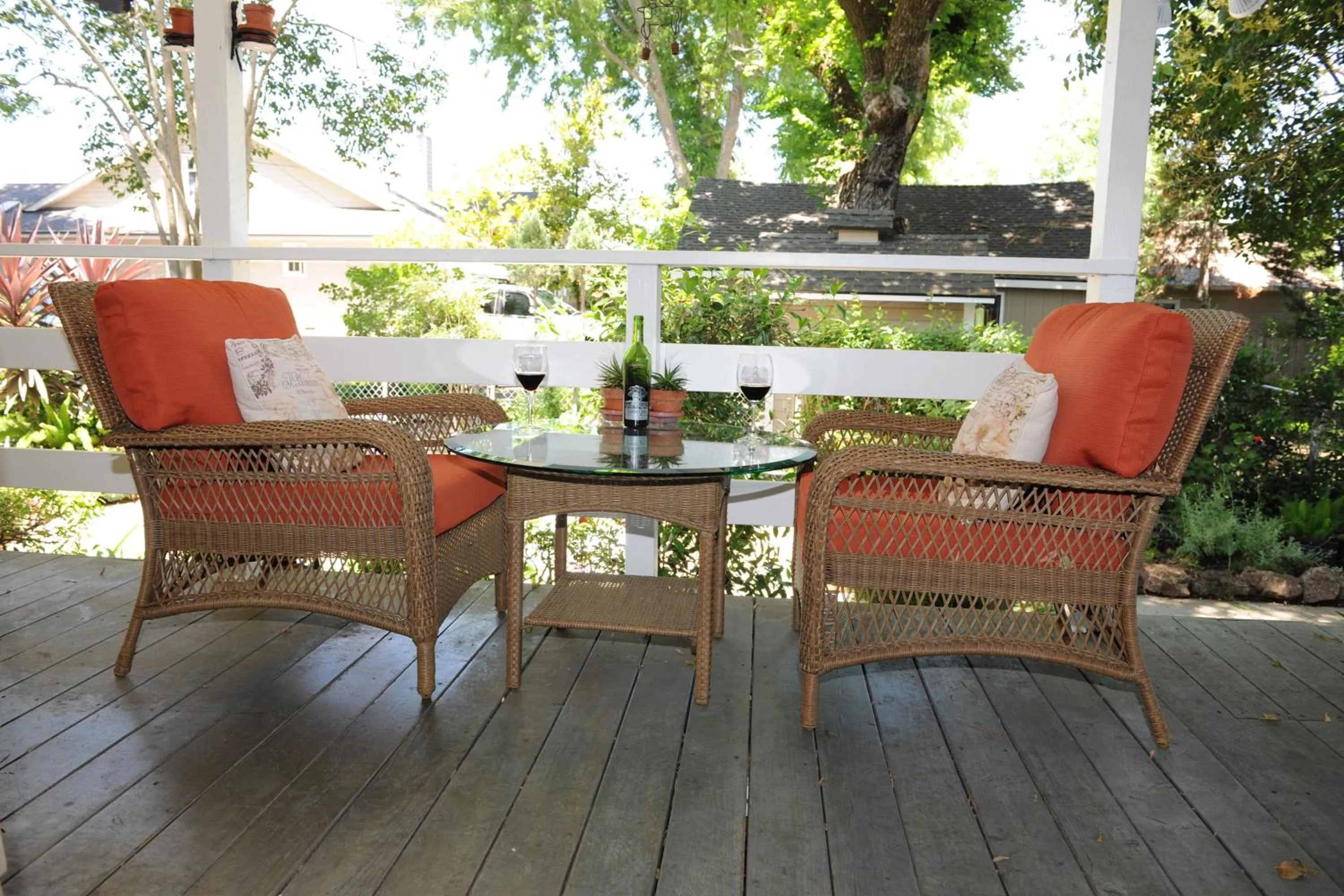 Patio in The Giraffe