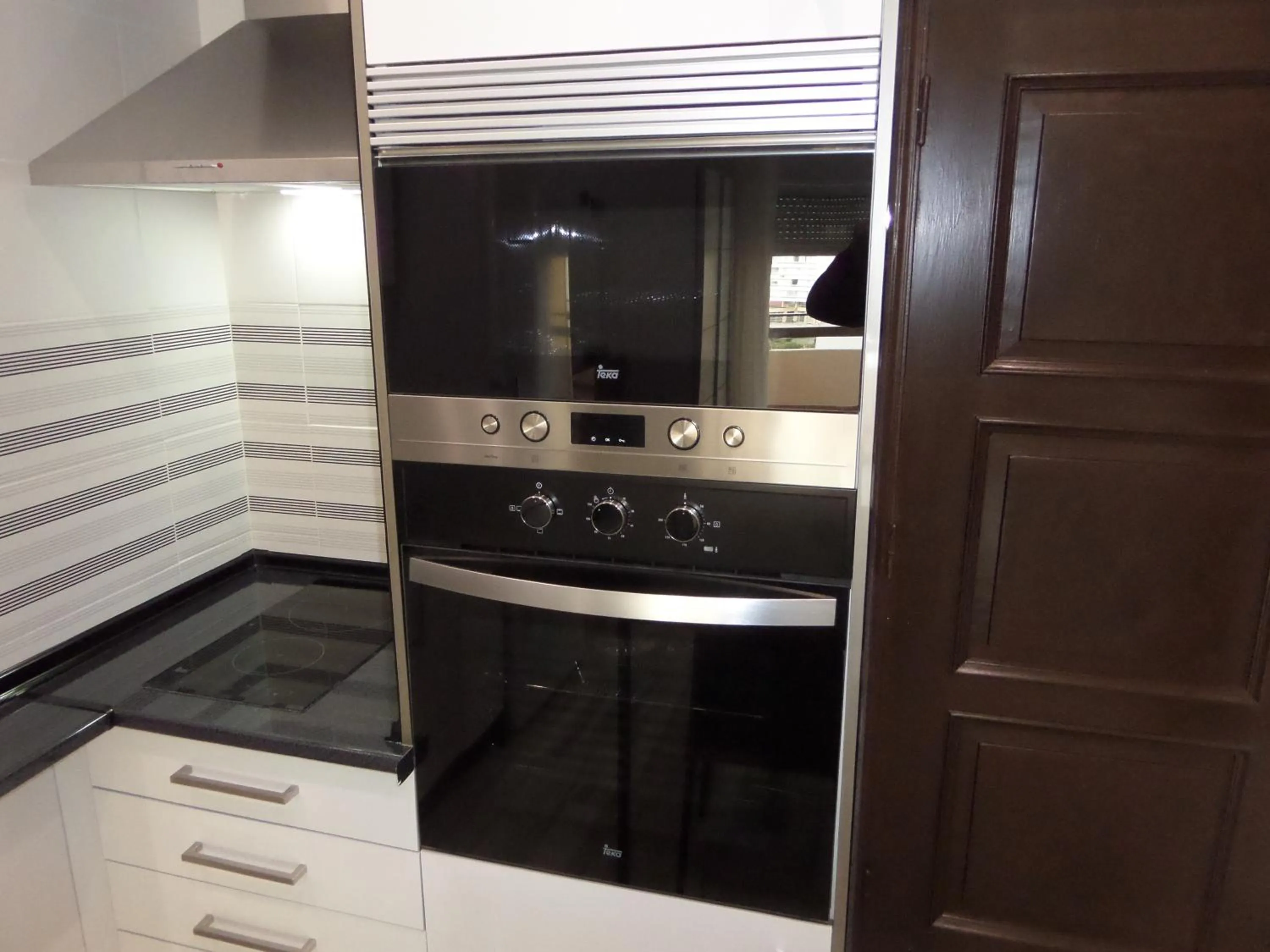 Kitchen or kitchenette in Estudio Clube dos Arcos