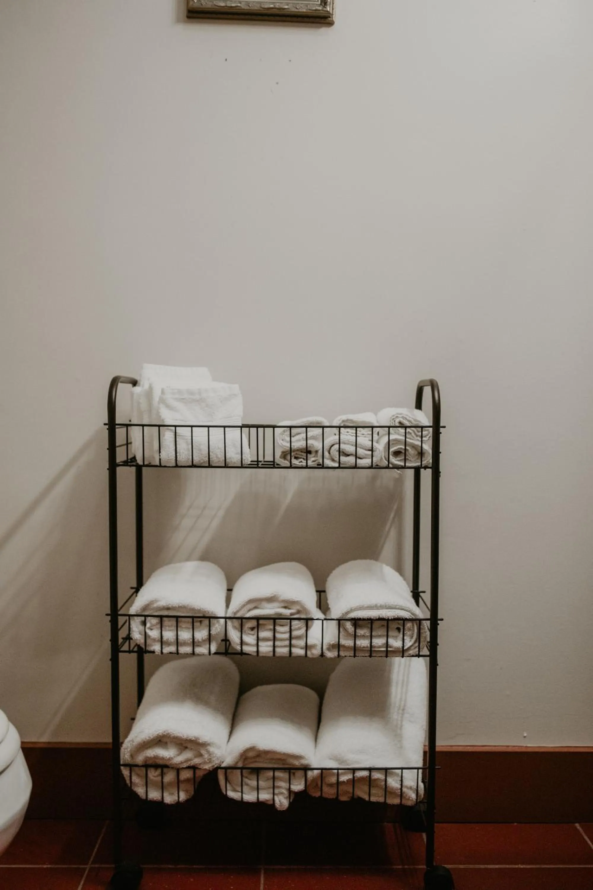 Bed in Maison Mouton Bed & Breakfast